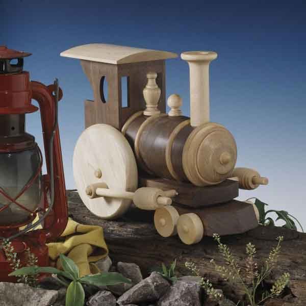 Woodworking Project Paper Plan to Build Chubby Choo-Choo Train - Image 1