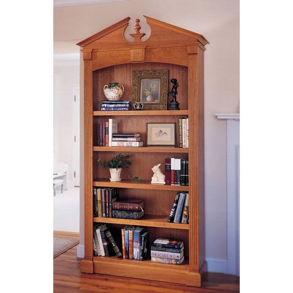 Woodworking Project Paper Plan to Build Federal Bookcase - Image 1