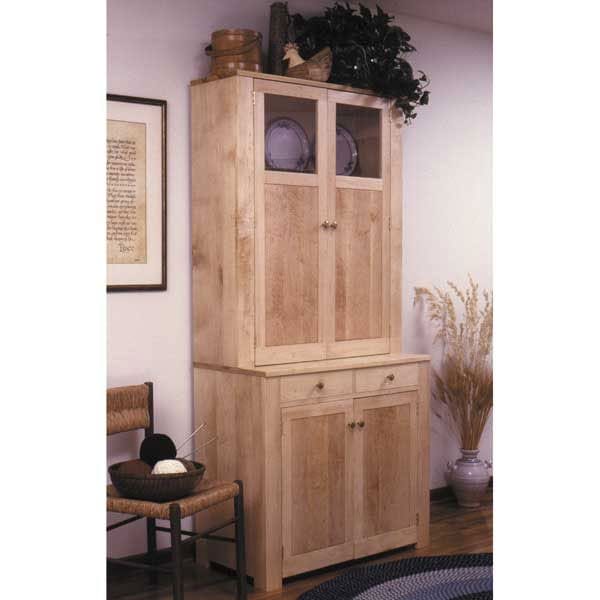 Woodworking Project Paper Plan to Build Shaker Cupboard - Image 1