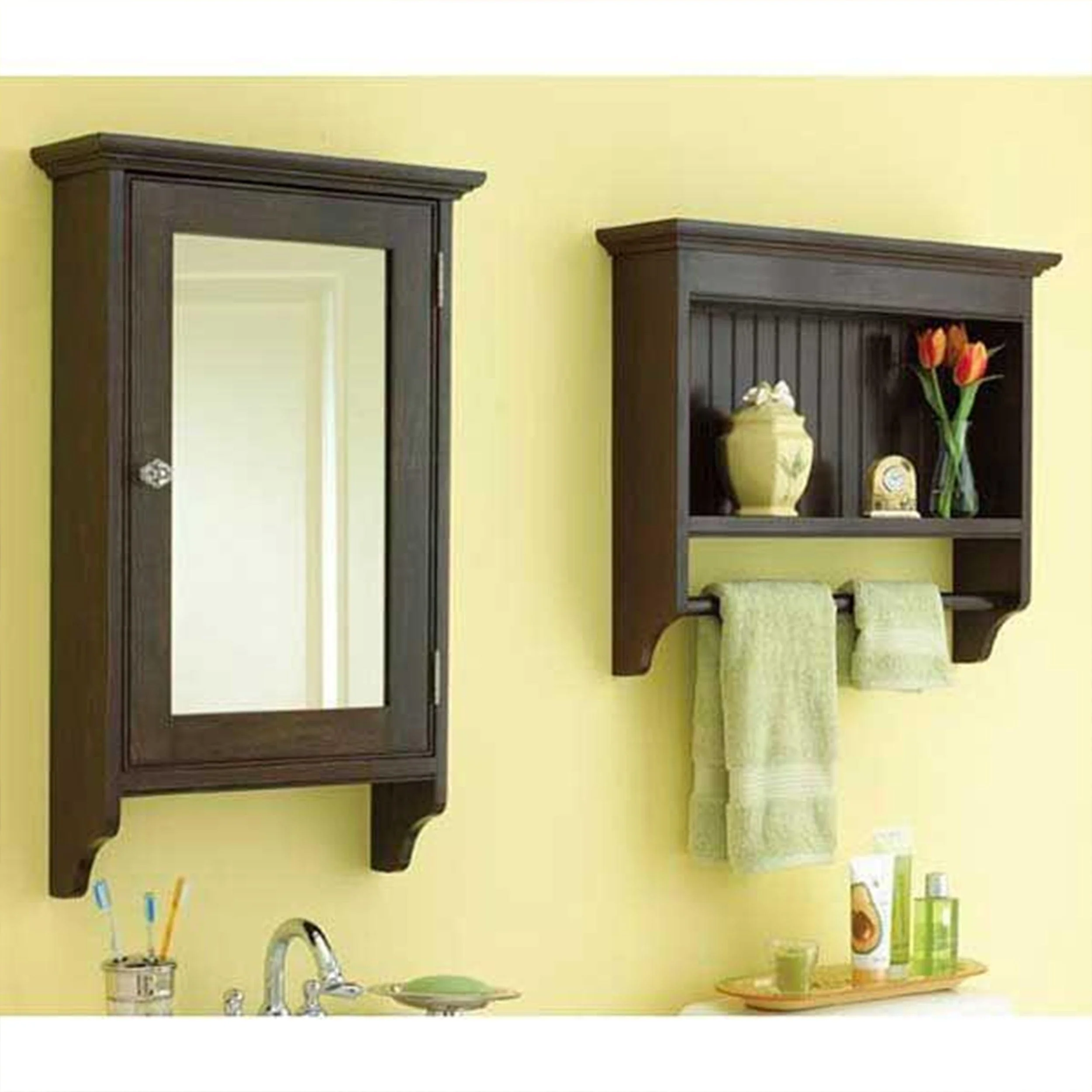 Downloadable Woodworking Project Plan to Build Matching Bathroom Cabinets - Image 1