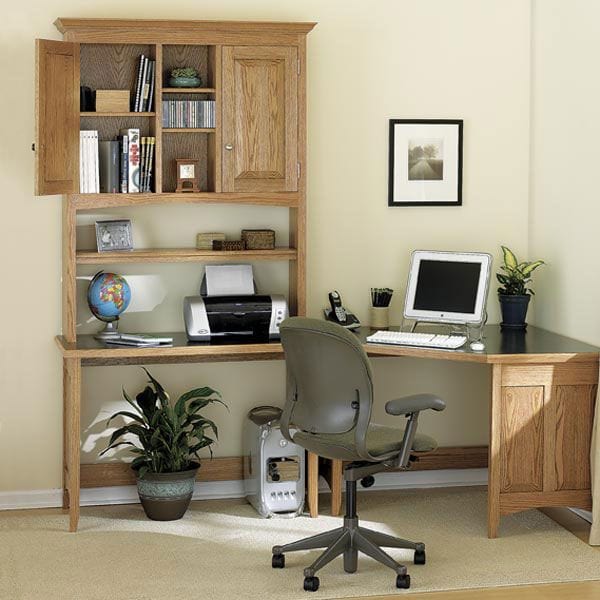 Woodworking Project Paper Plan to Build Sensational Sectional Desk System - Image 1