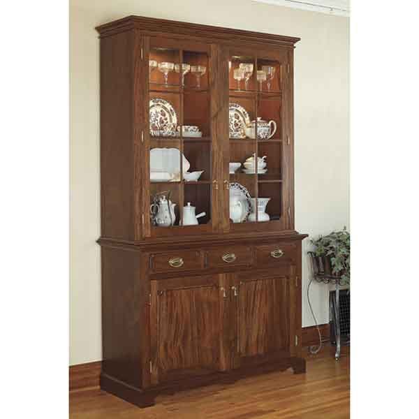 Woodworking Project Paper Plan to Build Heirloom China Cabinet - Image 1
