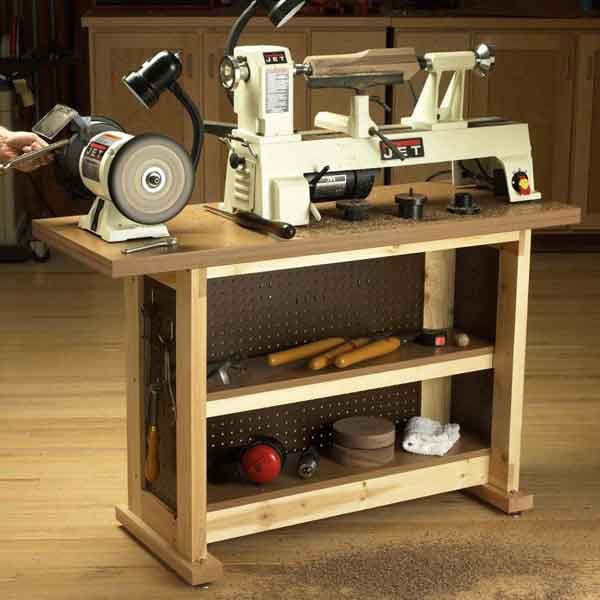 Woodworking Project Paper Plan to Build Basic-Built, Simple n' Sturdy Tool Stand - Image 1