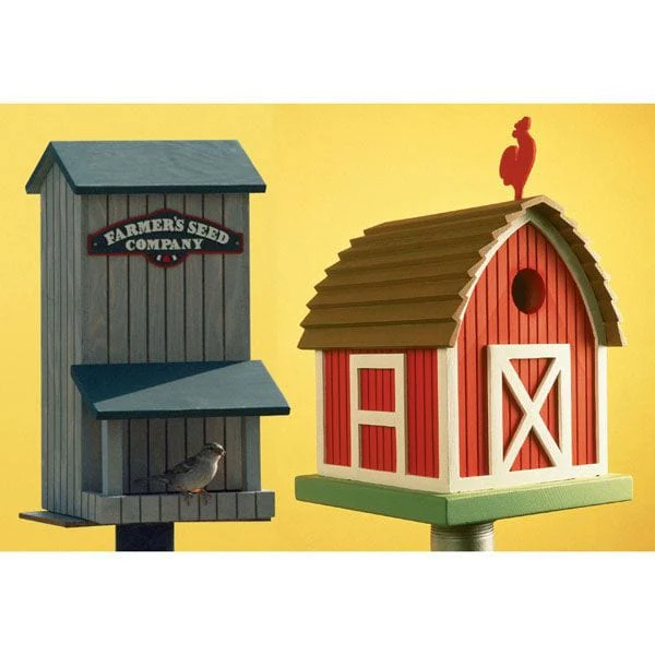 Woodworking Project Paper Plan to Build Birdhouse/Birdfeeder - Image 1