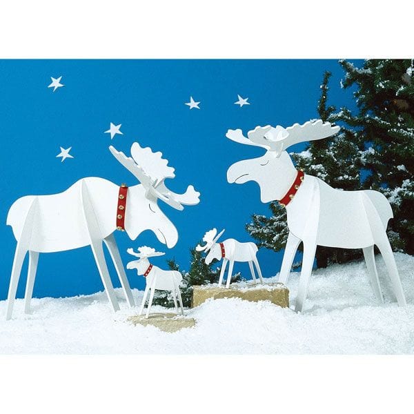 Woodworking Project Paper Plan to Build Medium & Small Moose - Image 1