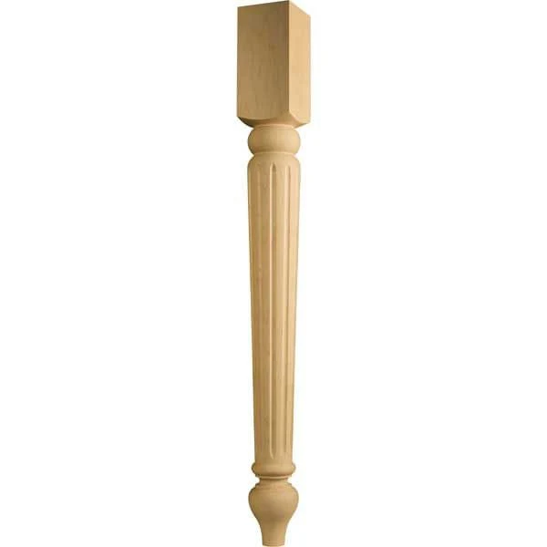 Traditional Dining Table Leg – 3″ x 3″ x 29″