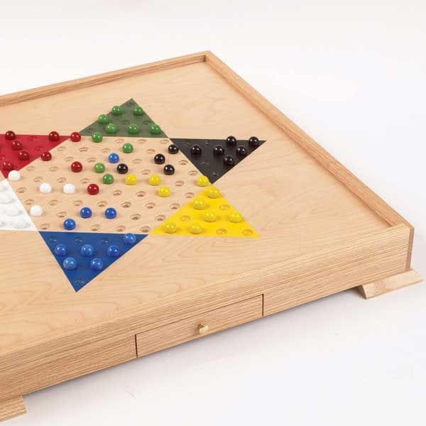 Woodworking Project Paper Plan to Build Chinese Checker Board - Image 1
