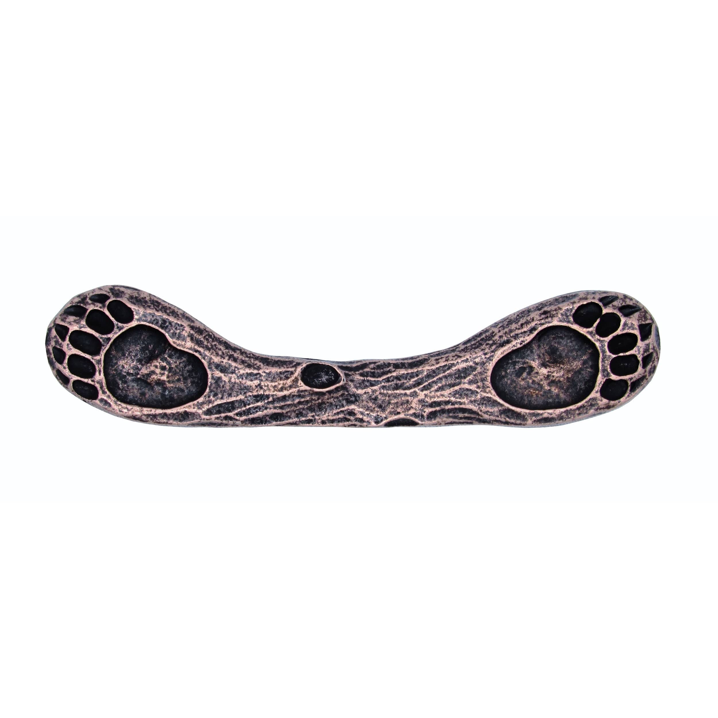 Dual Bear Track Pull, Antique Copper, Model 169AC - Image 1