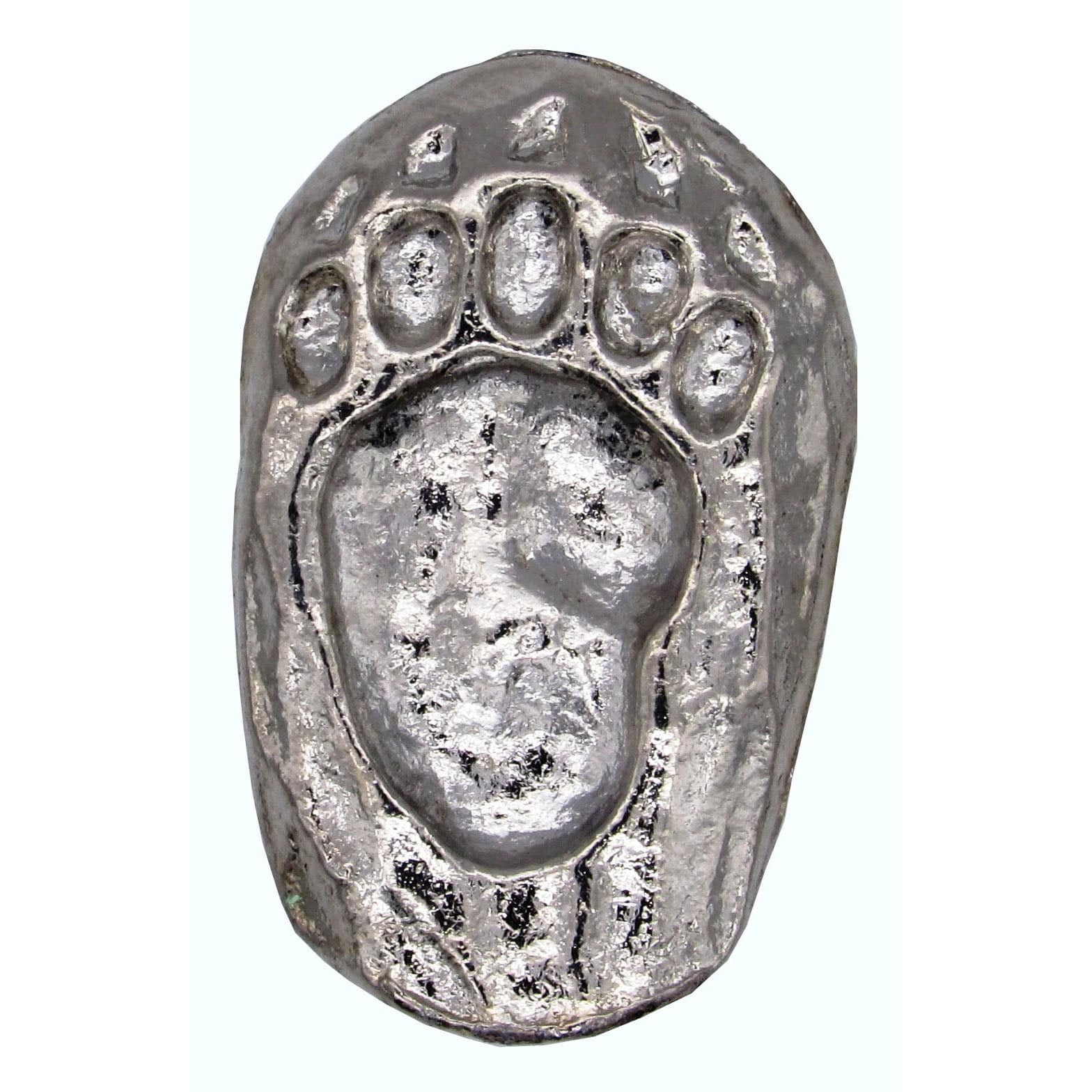Single Bear Track Pull, Right, Nickel, Model 170N - Image 1