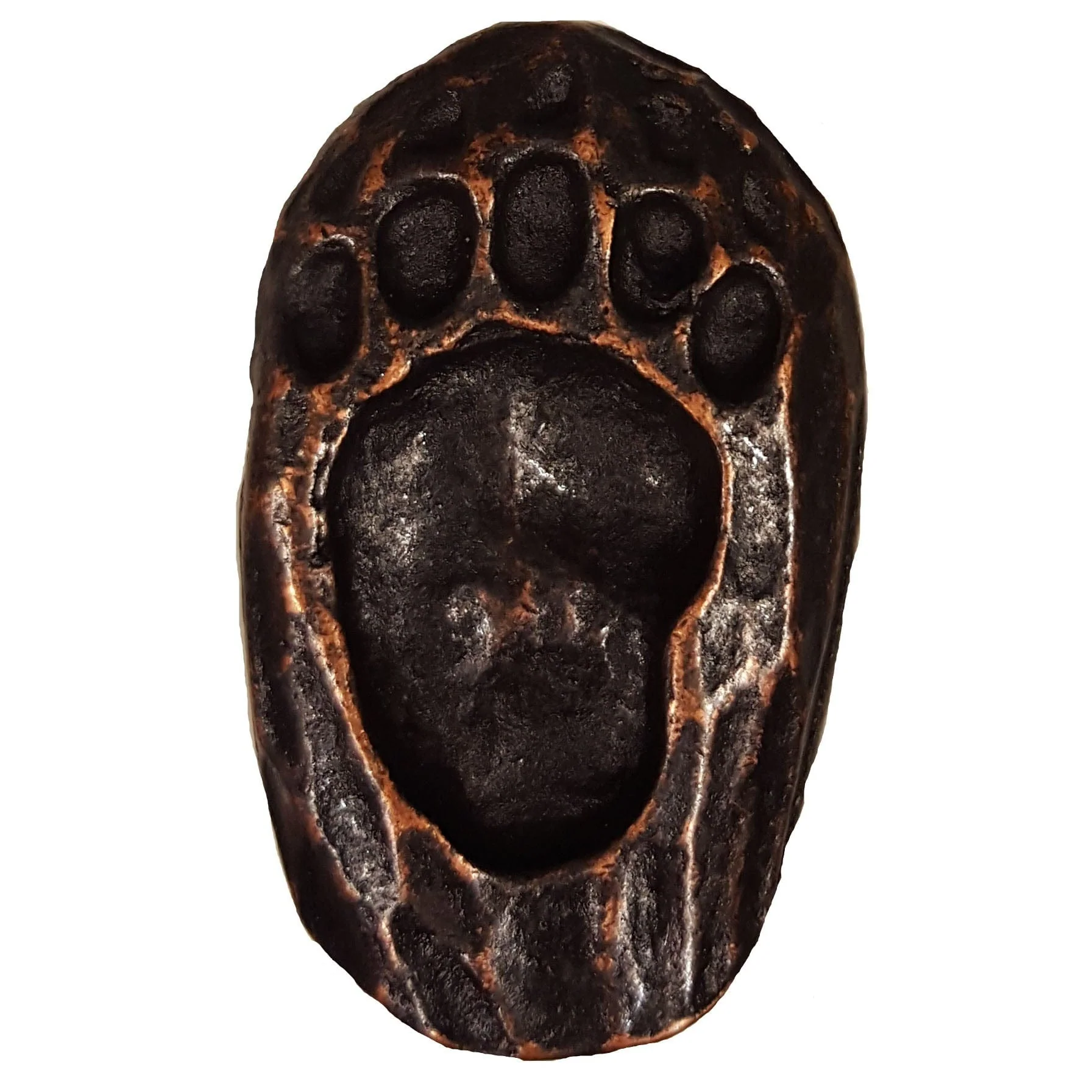 Single Bear Track Pull, Right, Oil Rubbed Bronze, Model 170ORB - Image 1