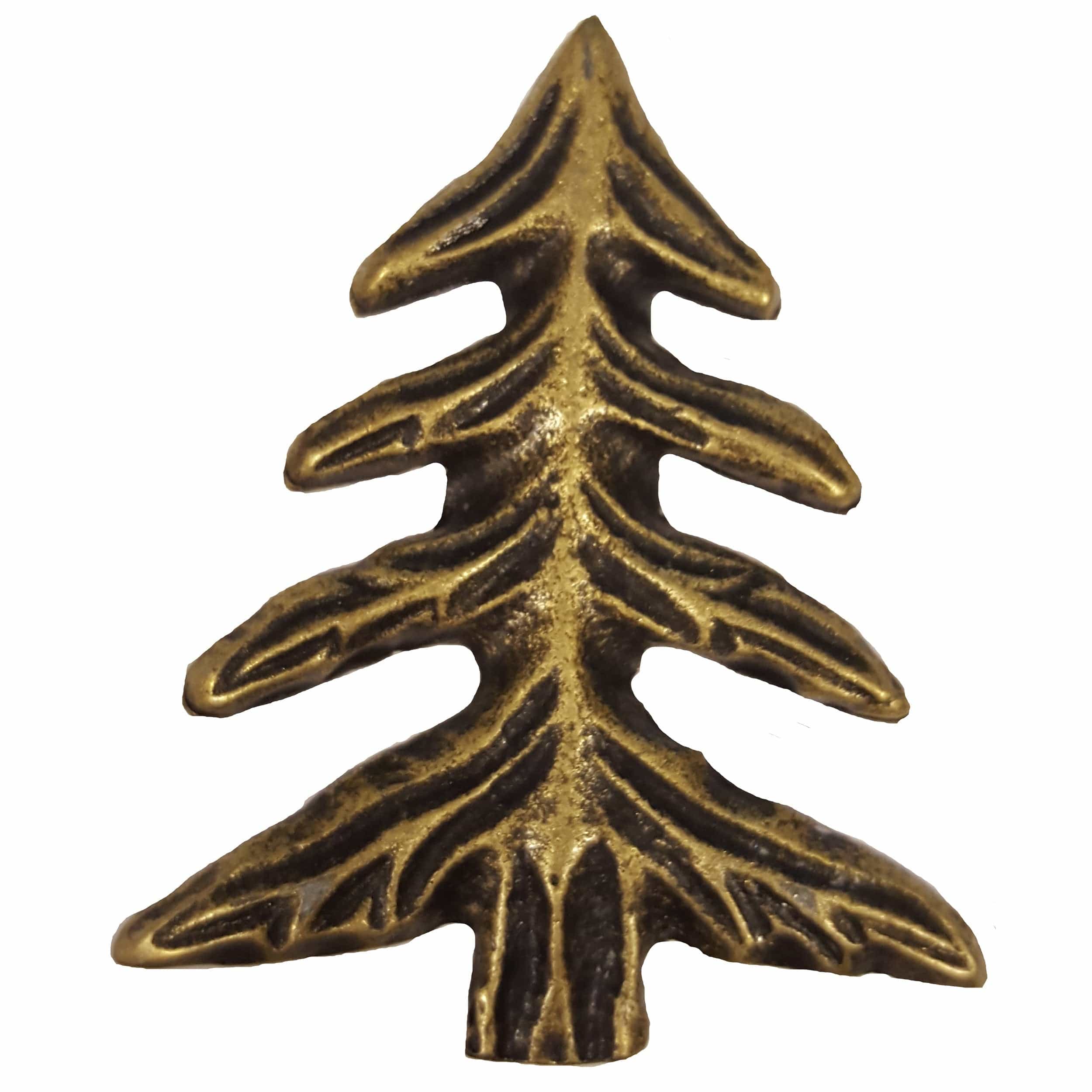 Pine Tree Pull, Antique Brass, Model 230AB - Image 1