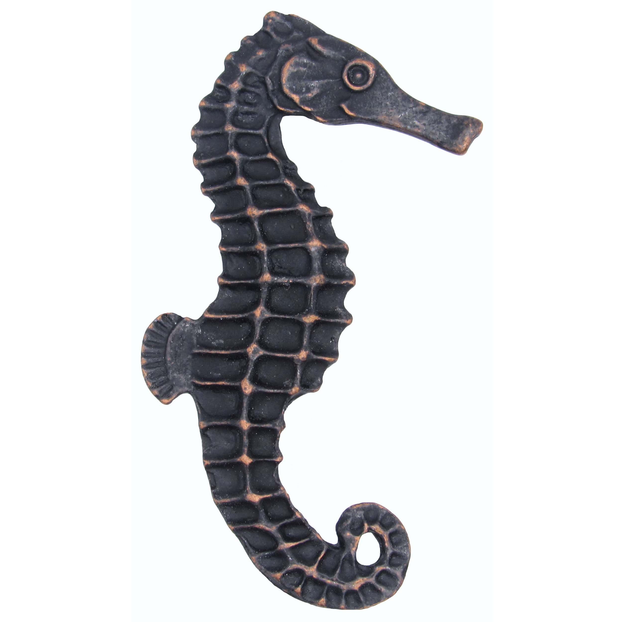 Large Seahorse Knob, Right, Oil Rubbed Bronze, Model 234ORB - Image 1