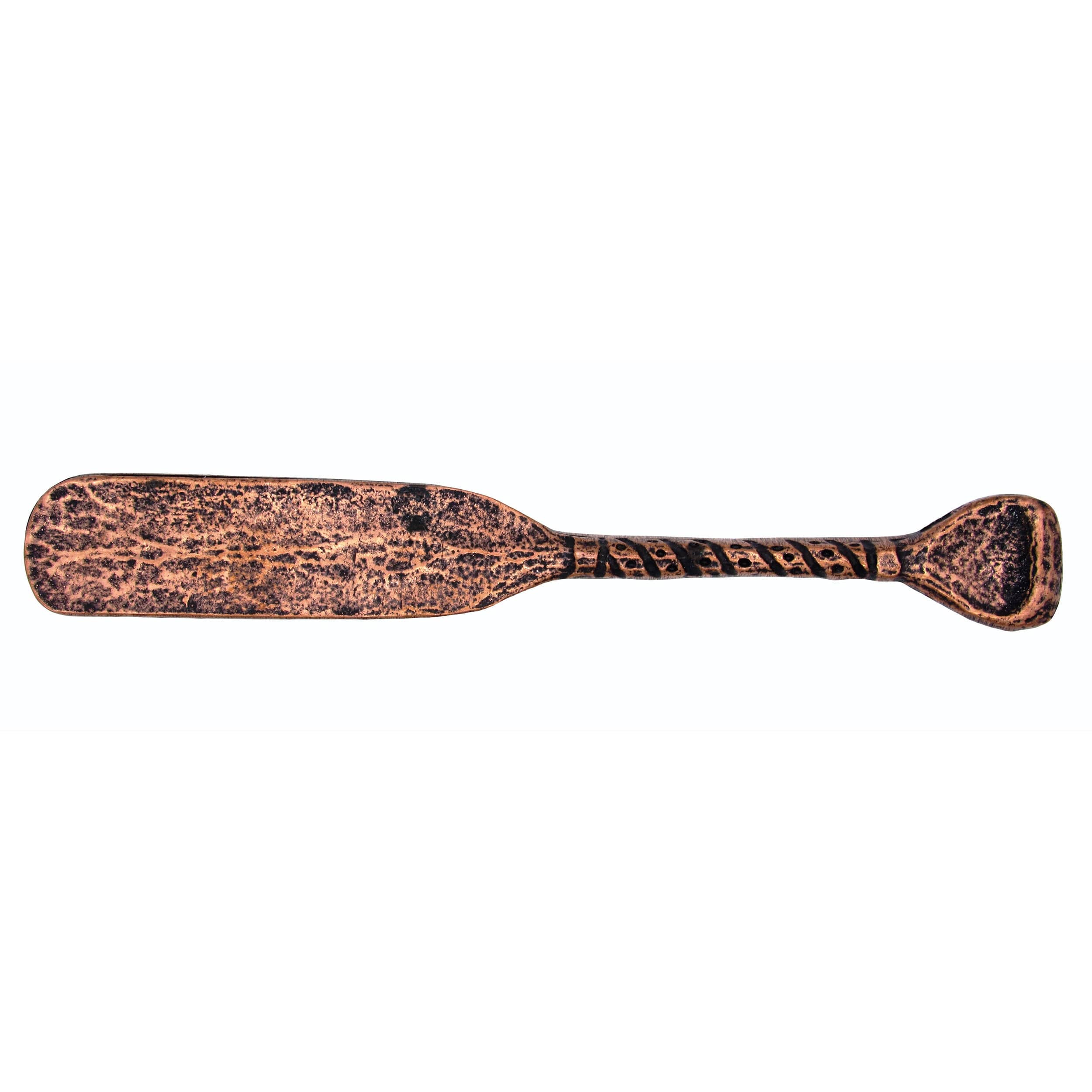 Wrapped Handle Canoe Paddle Pull, Antique Copper, Model 277AC - Image 1