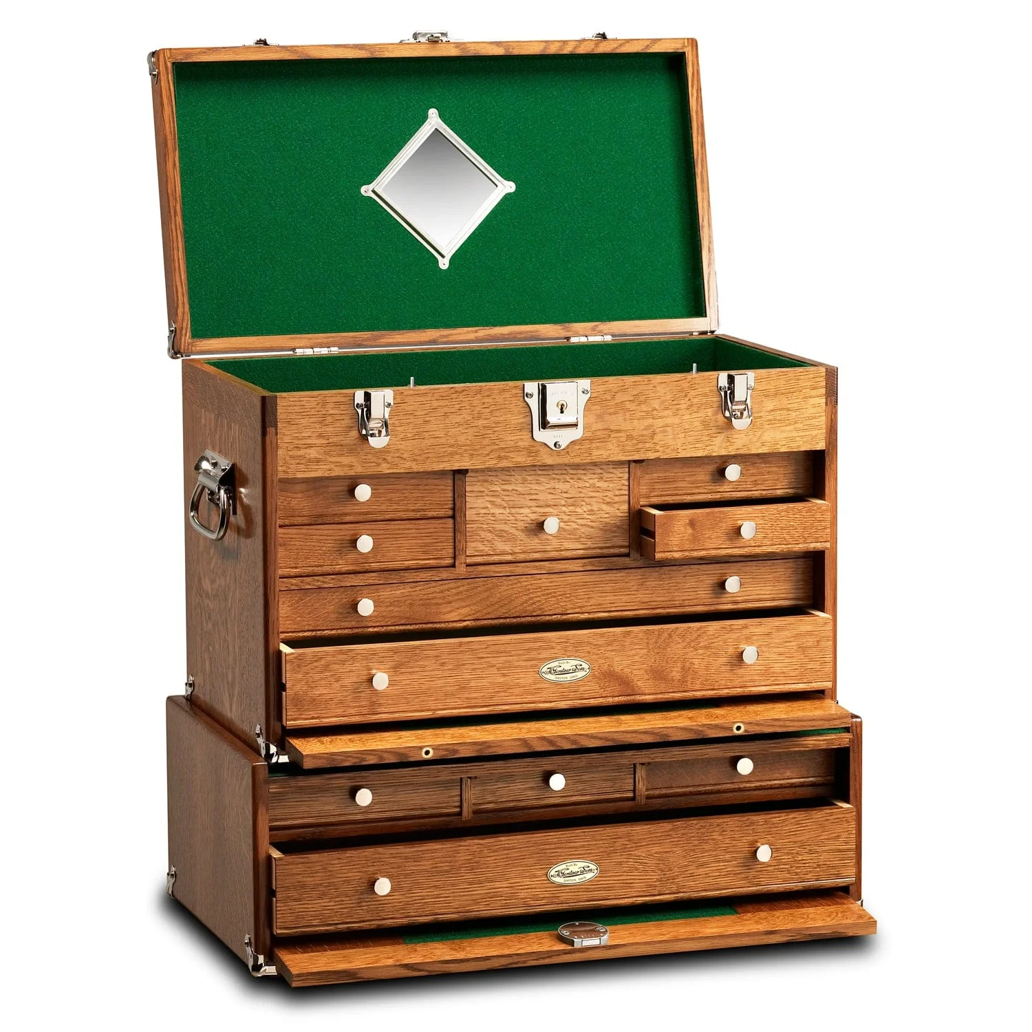 Classic Tool Chest and Base Set in American Cherry - Image 2