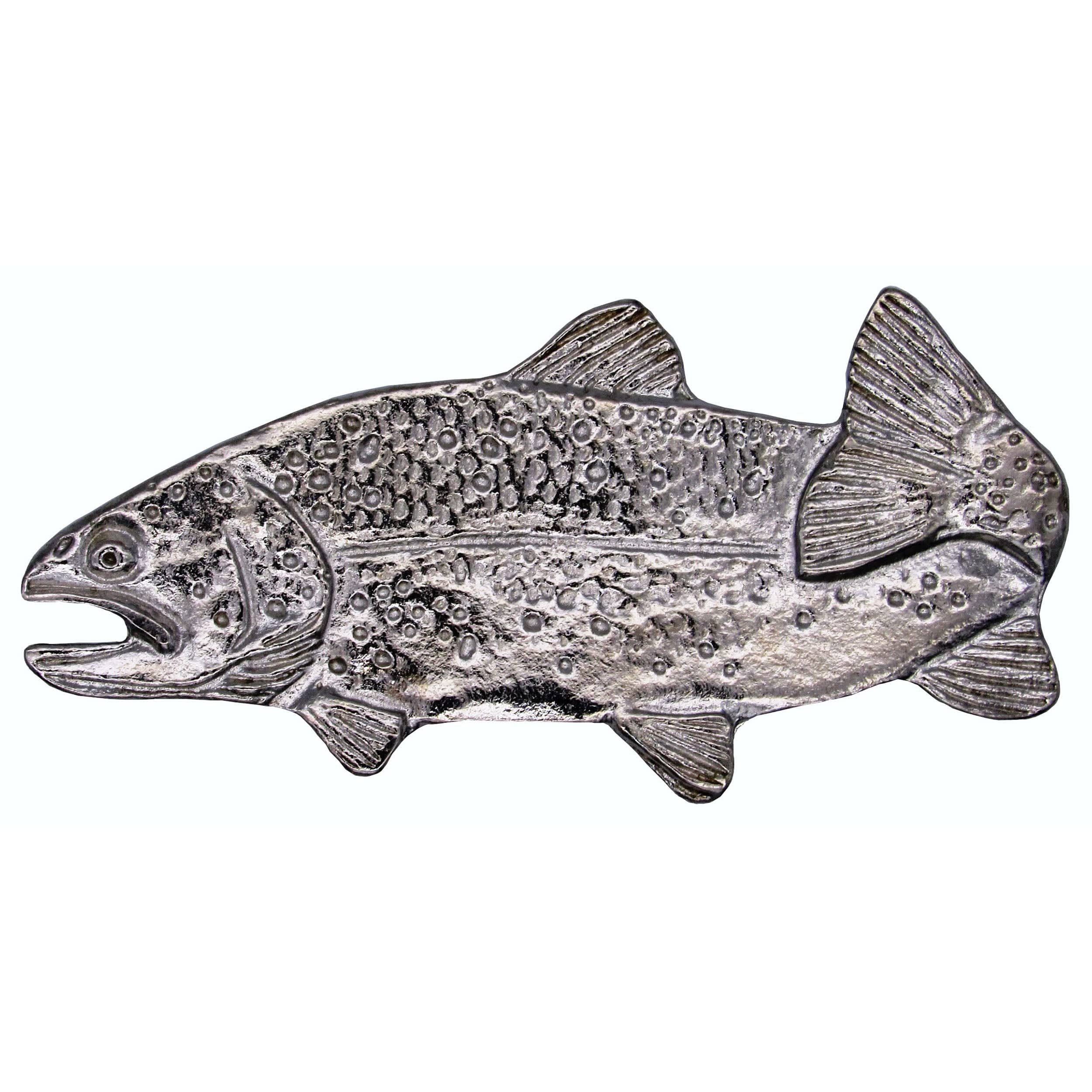 2″ Long Trout Pull Left Facing, Nickel, Model 096N