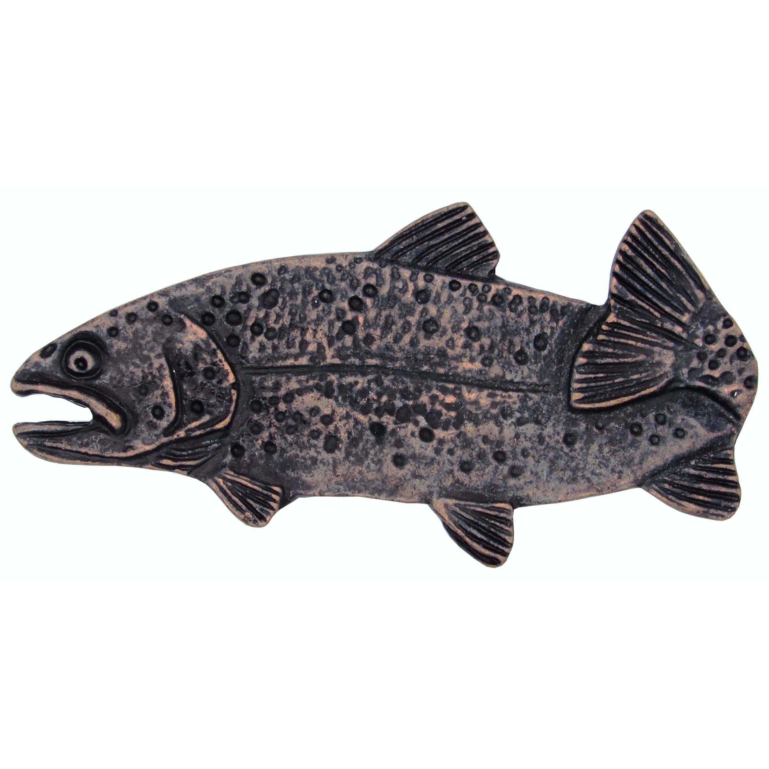 2" Long Trout Pull Left Facing, Oil Rubbed Bronze, Model 096ORB - Image 1