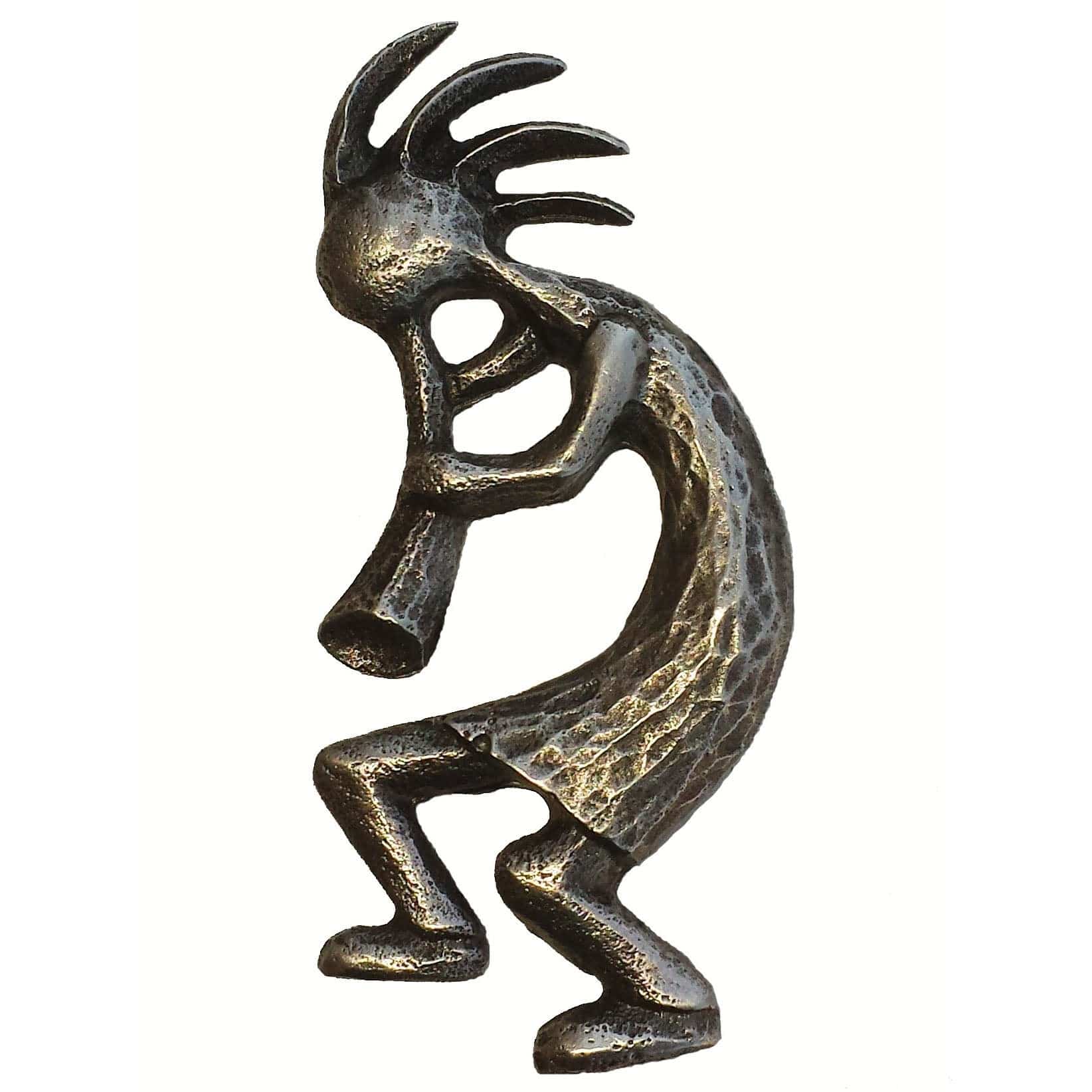 Kokopelli Pull Left Facing, Pewter, Model 265P - Image 1