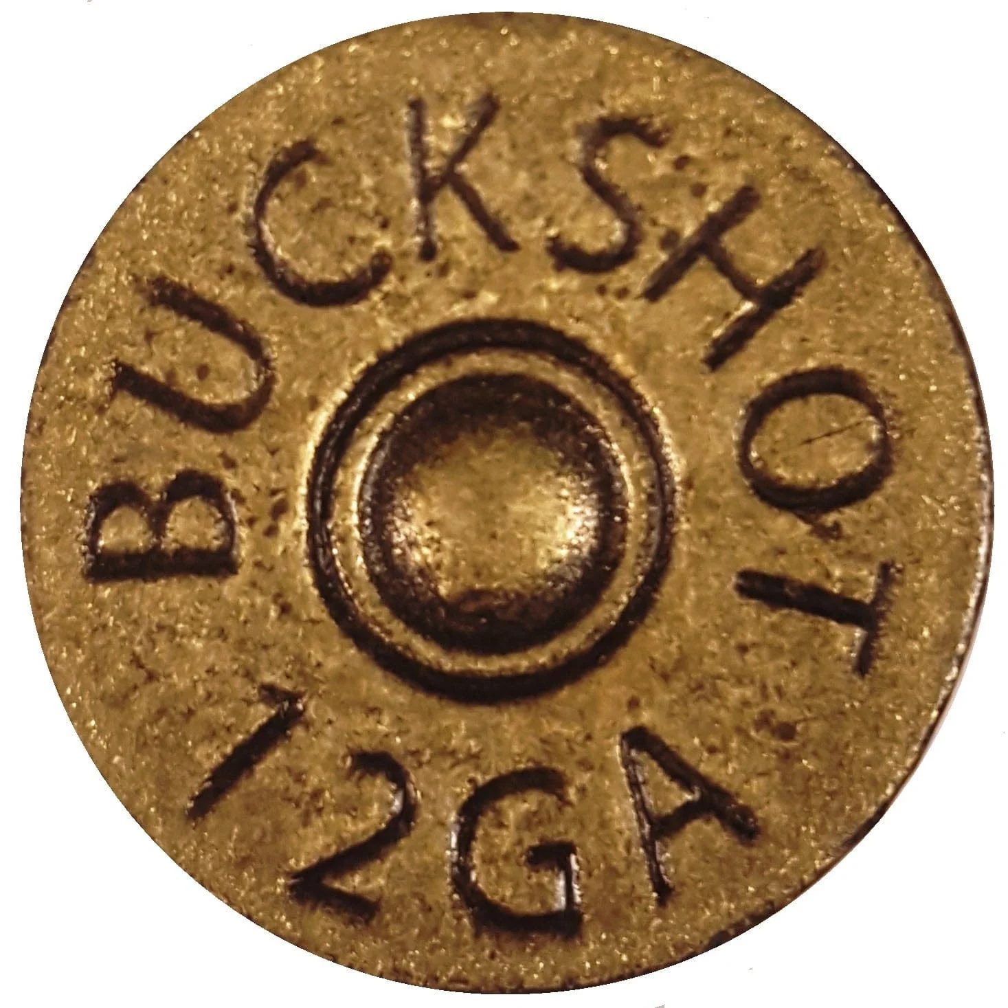 Shotgun Shell Pull, Antique Brass, Model 321AB - Image 1