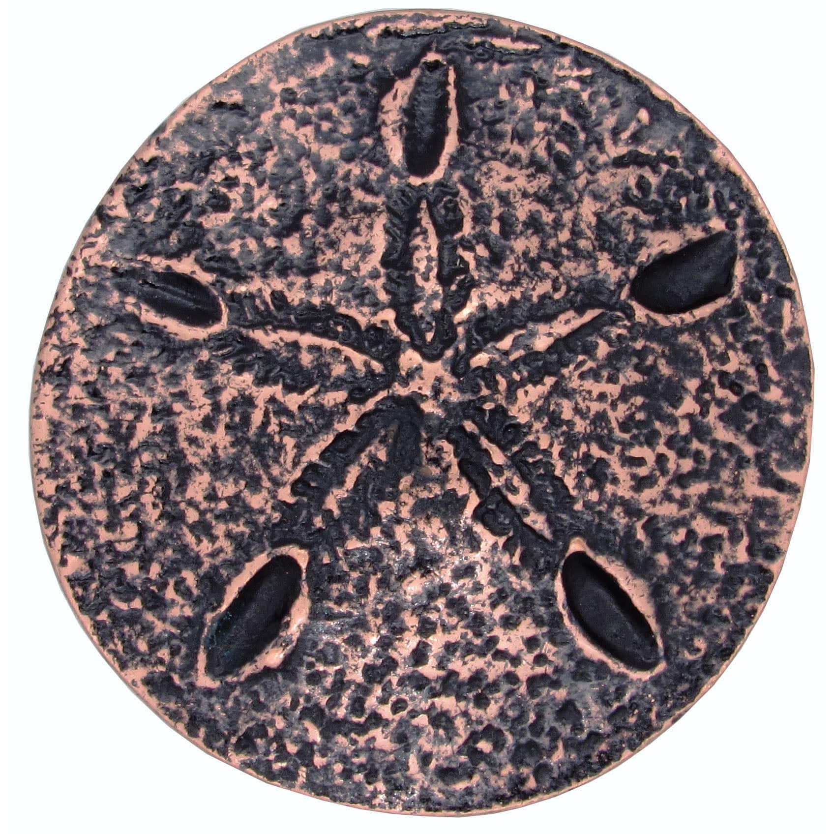 Sand Dollar Pull, Antique Copper, Model 339AC - Image 1