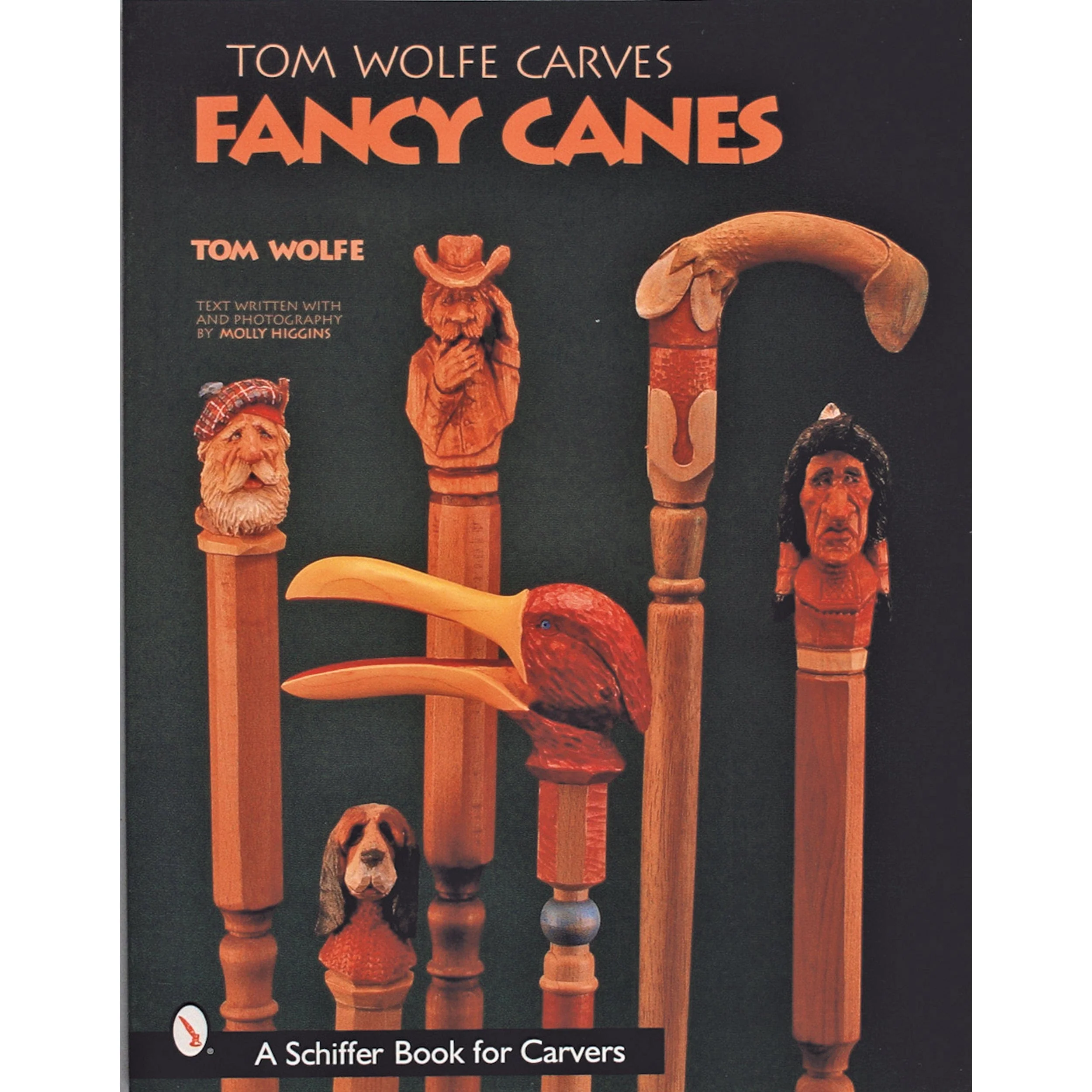 Tom Wolfe Carves Fancy Canes - Image 1