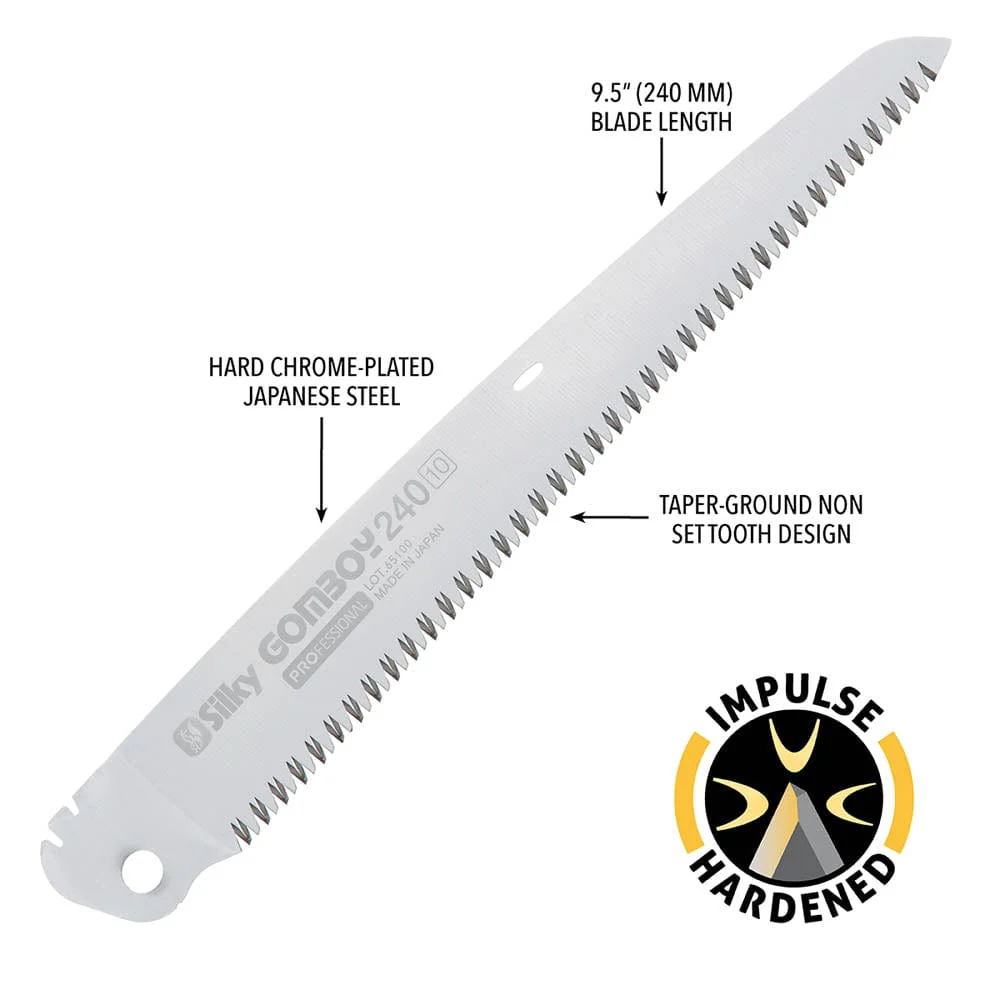 GOMBOY Replacement Blade, 240mm, Medium Teeth - Image 2
