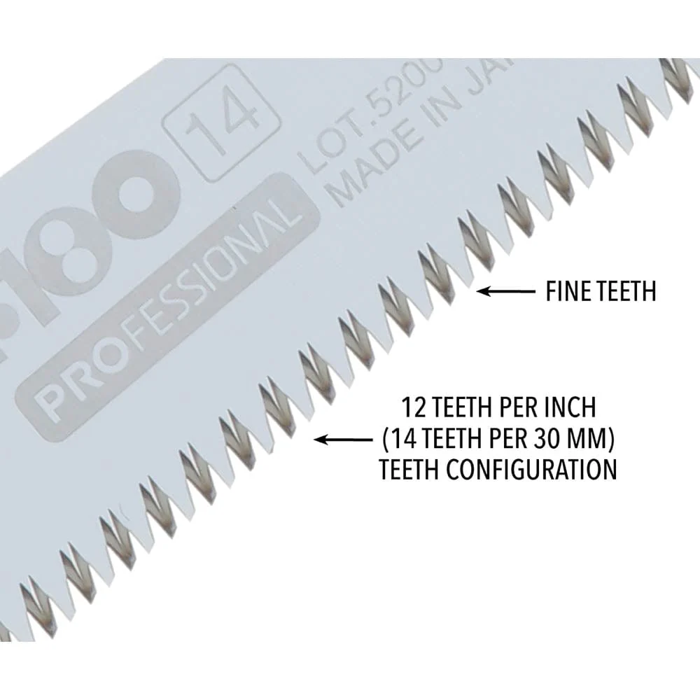 F-180 Replacement Blade, 180mm, Fine Teeth - Image 3