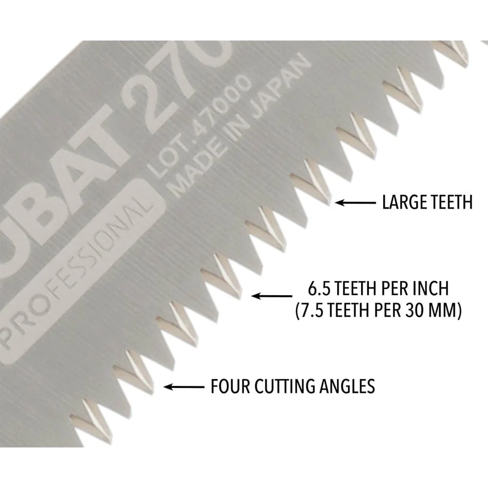 ZUBAT Replacement Blade, 270mm, Large Teeth - Image 3