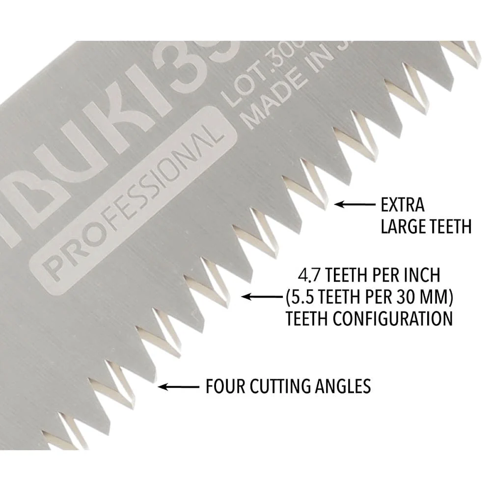 IBUKI Replacement Blade, 390mm, Extra Large Teeth - Image 3