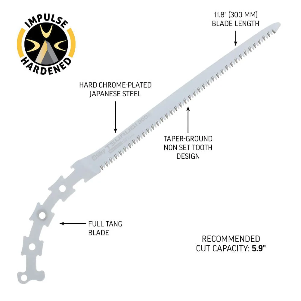 TSURUGI Replacement Blade, 300mm, Large Teeth - Image 2