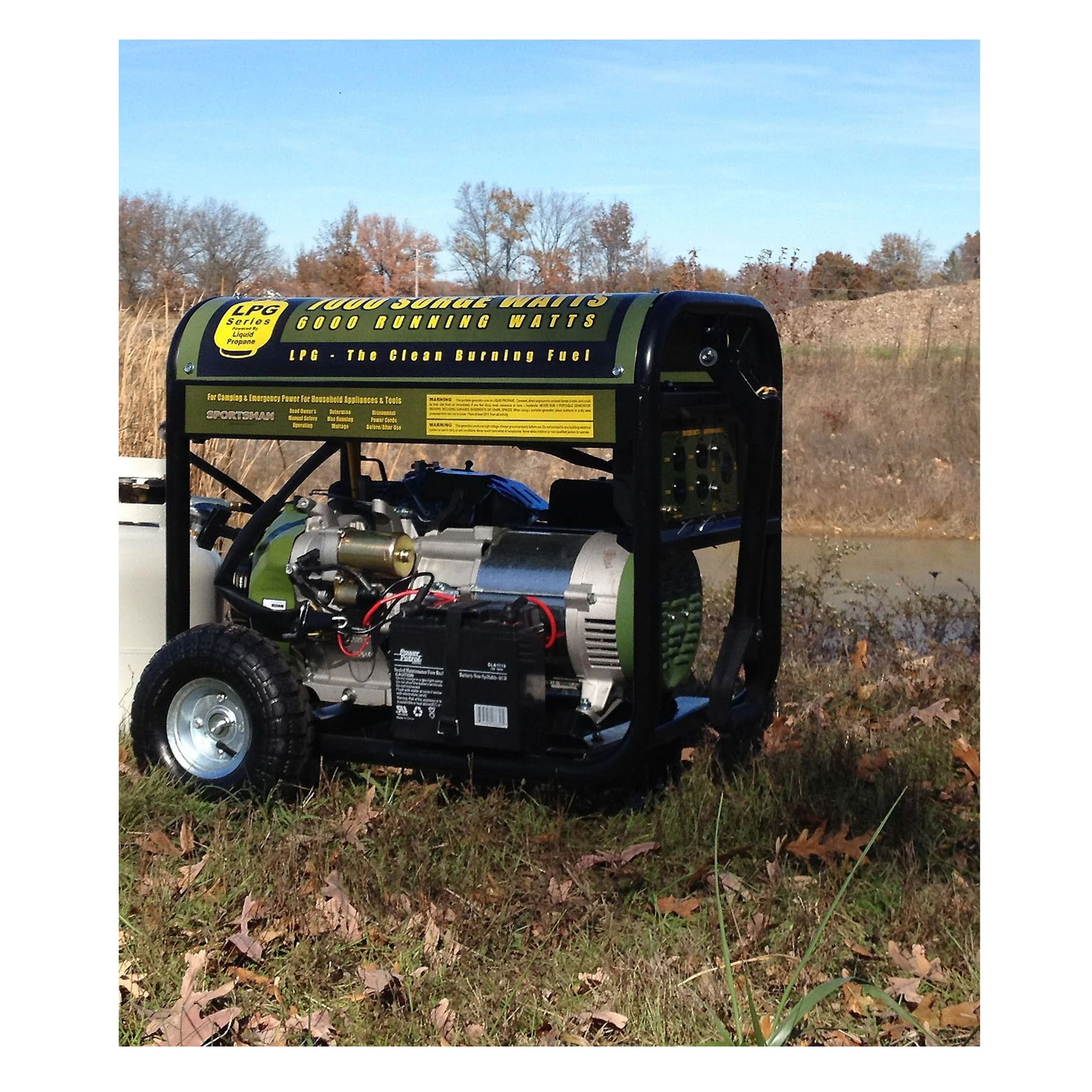 7000 Watt Propane Generator