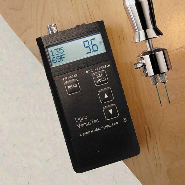 Ligno-VersaTec Moisture Meter with Eectrode, Cable, Case, and Pins - Image 1