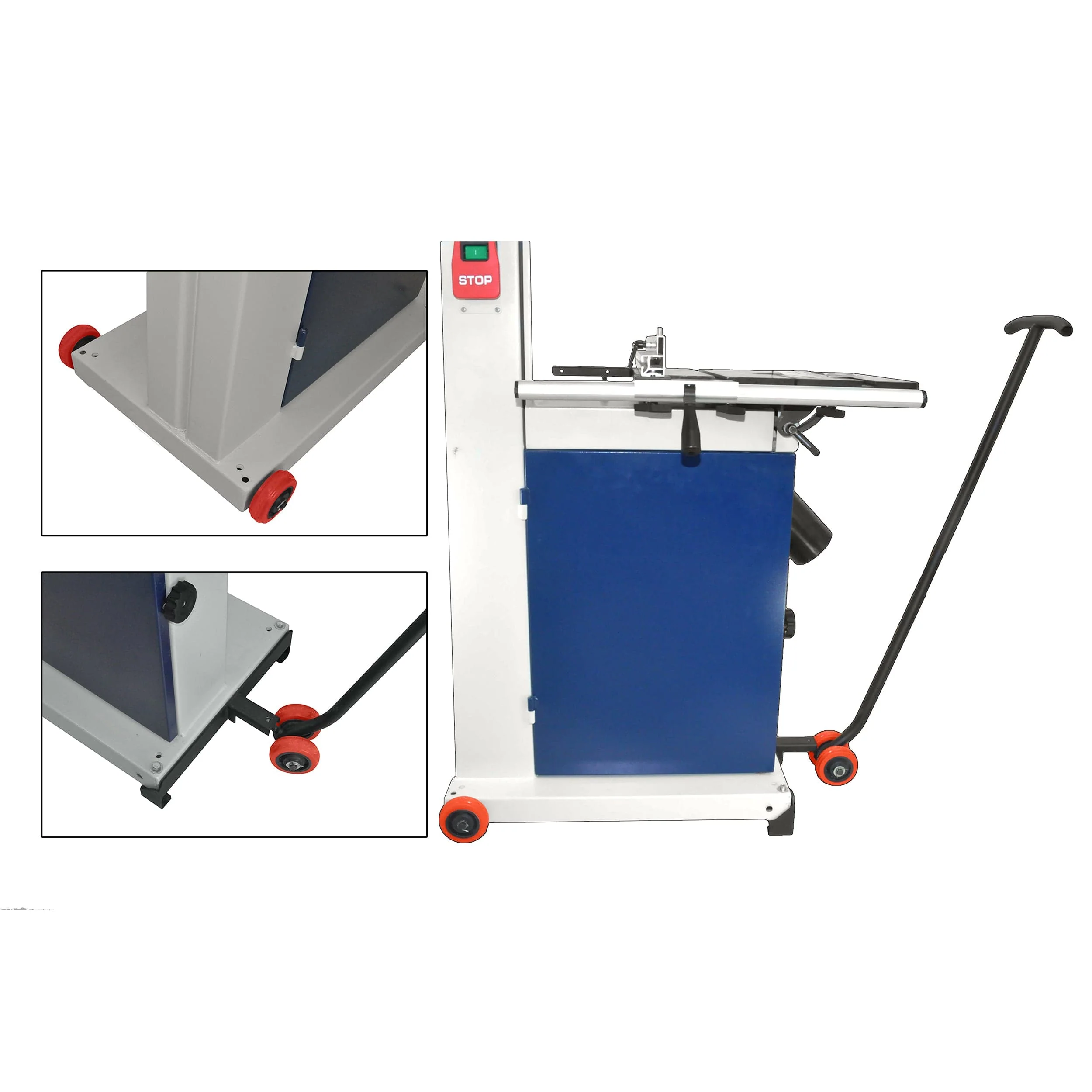 Full Frame Heavy-Duty Bandsaw Mobility Kit - Image 2