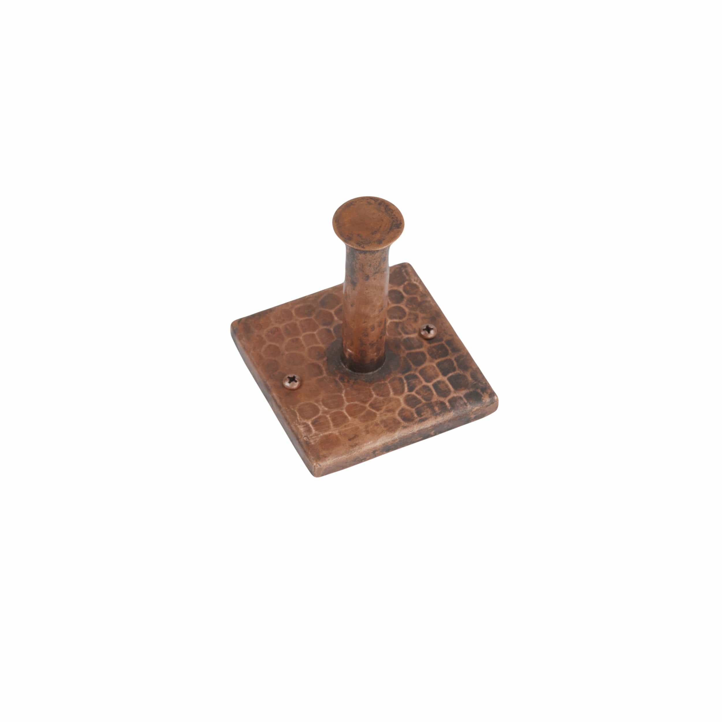 Hand Hammered Single Robe Hook - Image 1