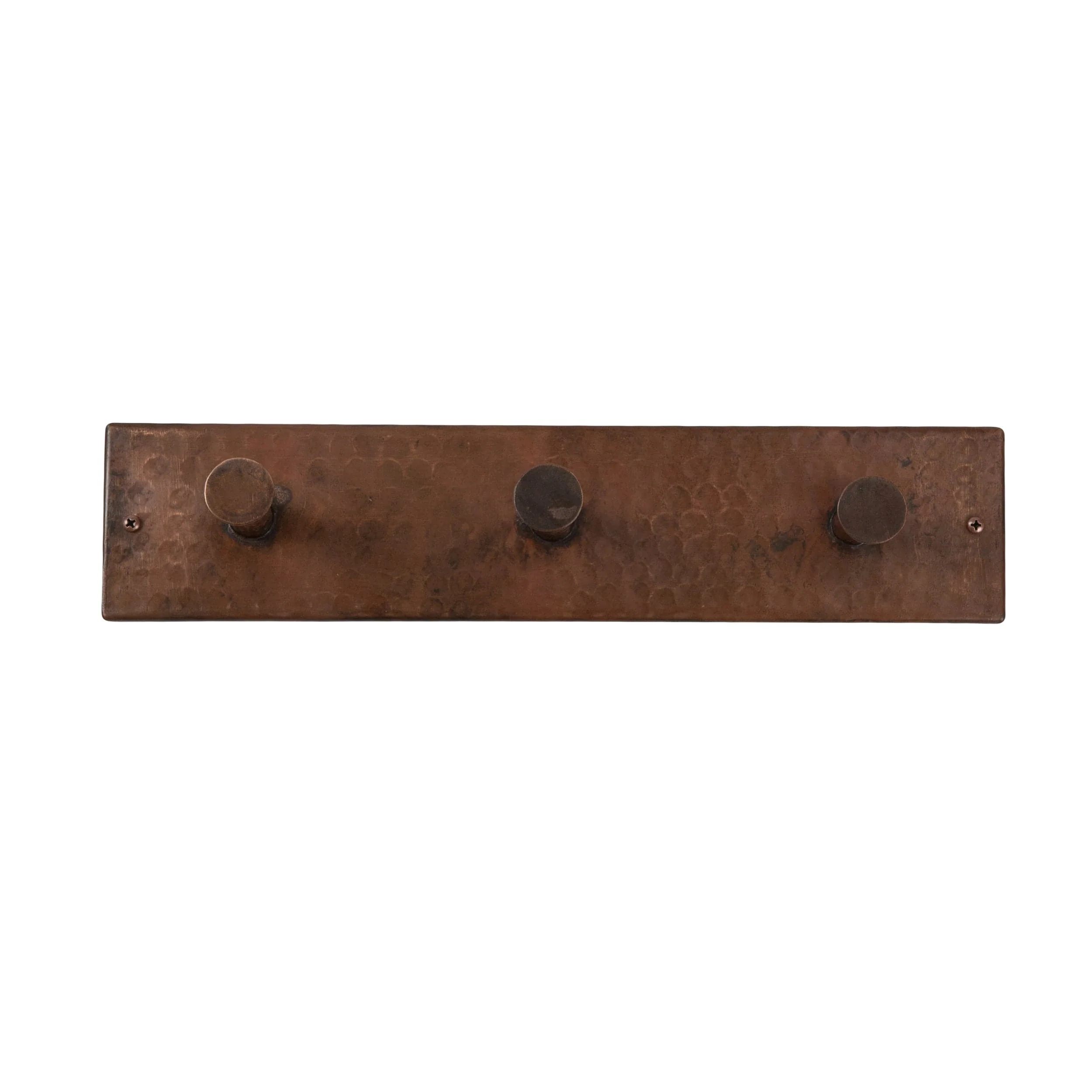 Hand Hammered Triple Robe Hook - Image 2