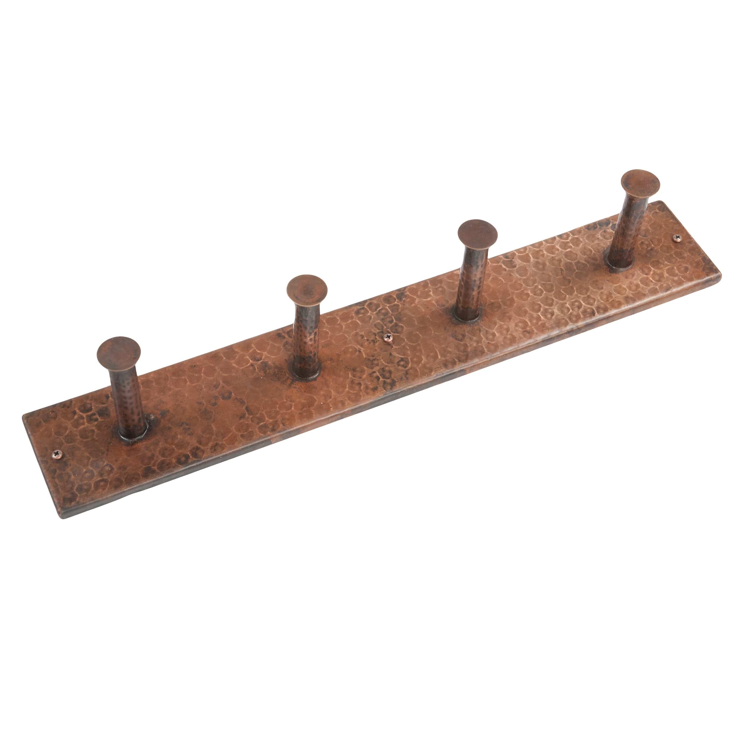 Hand Hammered Quadruple Robe Hook - Image 1