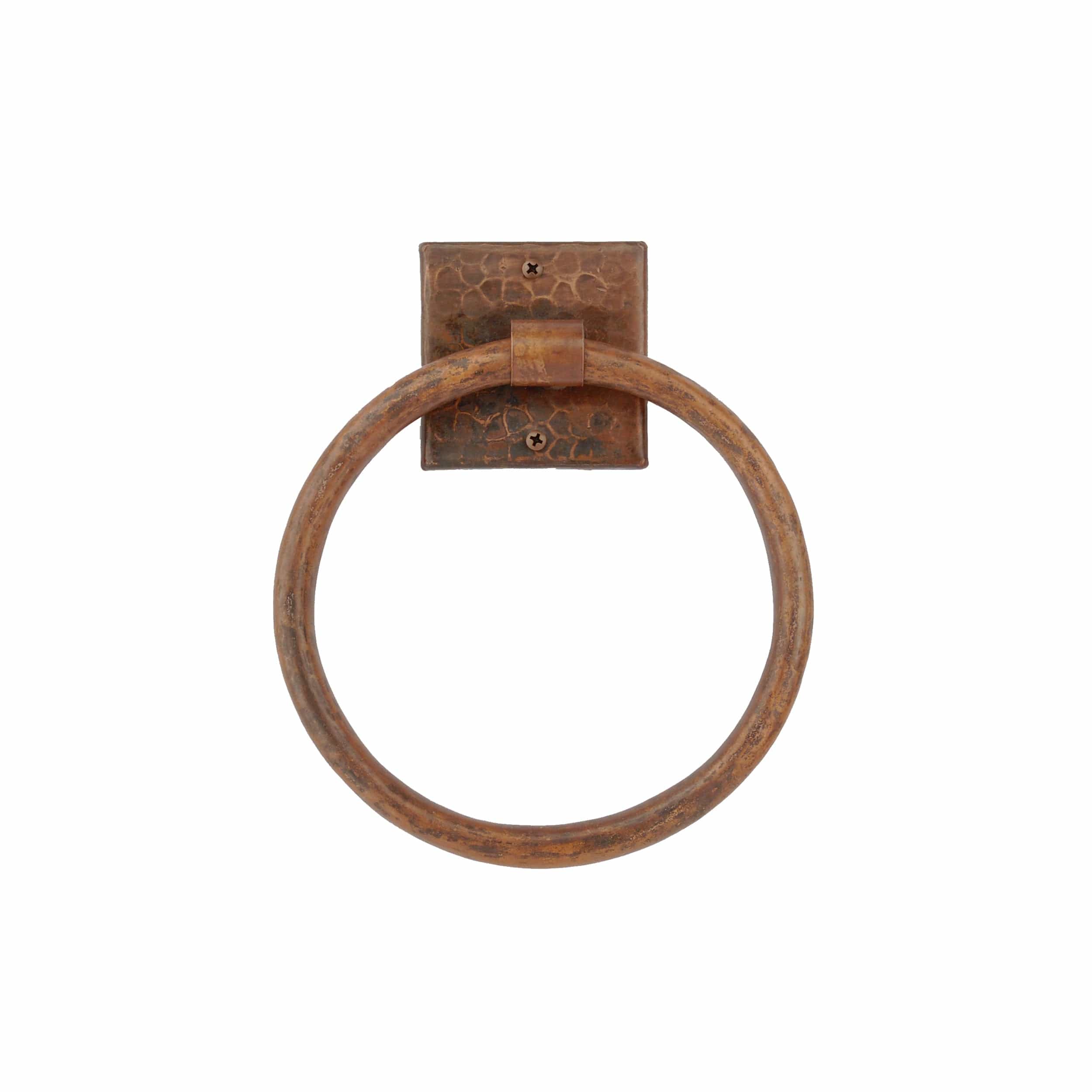 7″ Hand Hammered Towel Ring