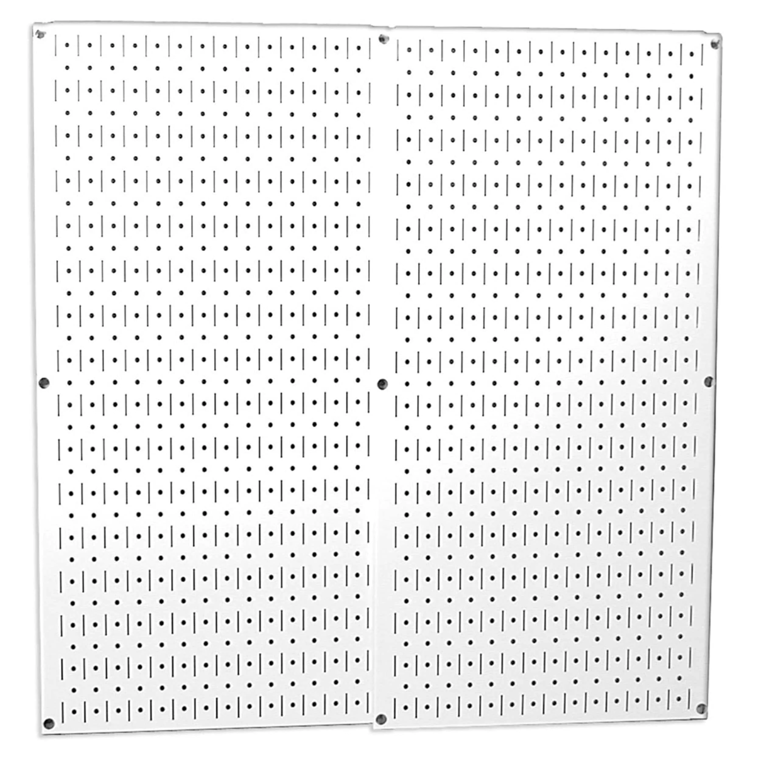 White Metal Pegboard Pack – Two Pegboard Tool Boards