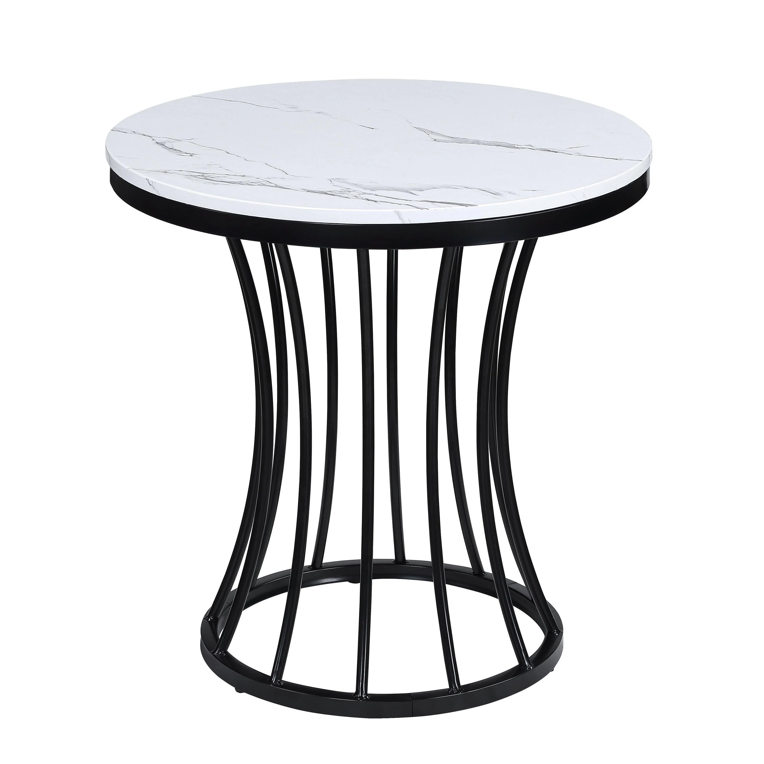 Hadley White Coffee Table Set - Image 3