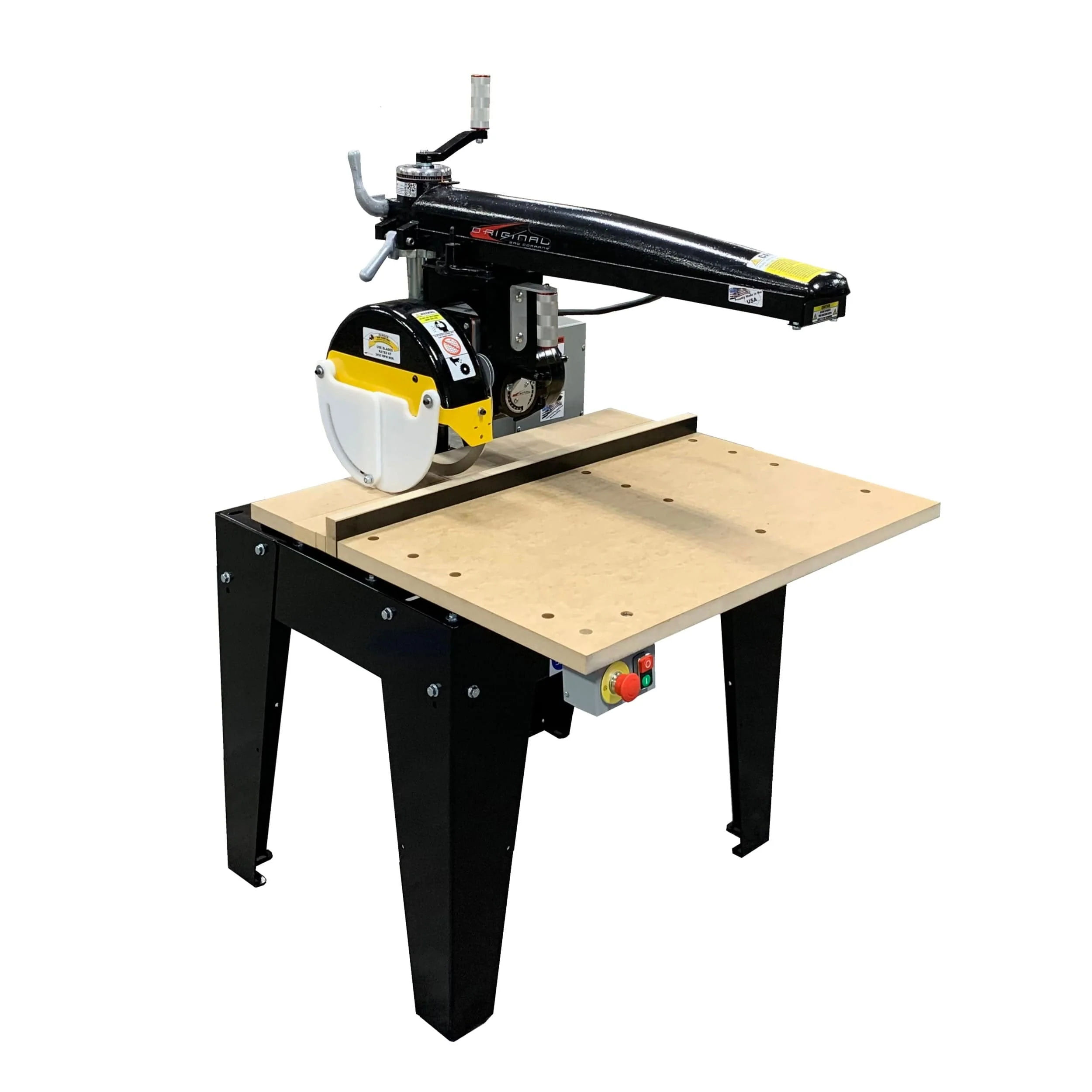 Radial Arm Saw with 12″ Blade and 24″ Crosscut,  3HP 3PH 460V