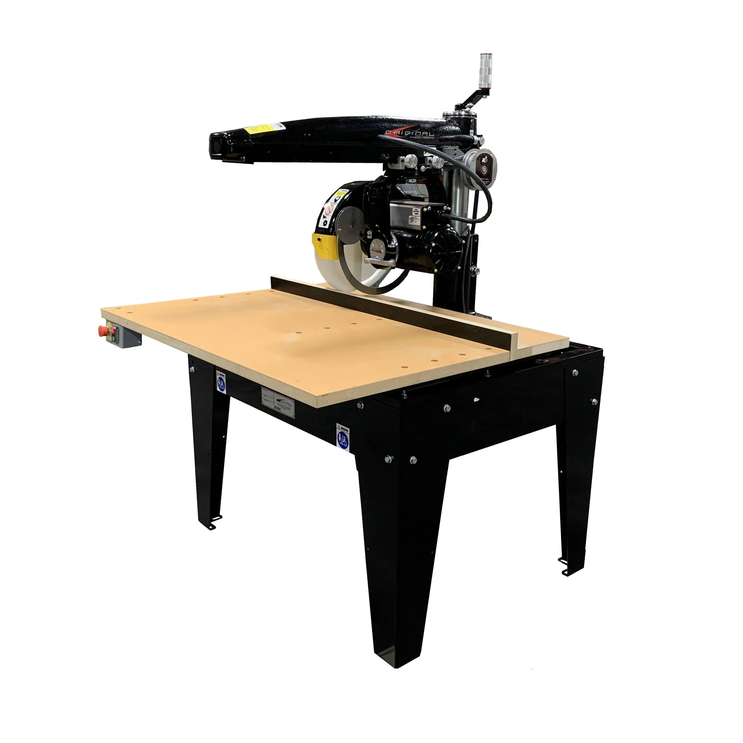 Radial Arm Saw with 14″ Blade and 16″ Crosscut,  5HP 3PH 208/230V
