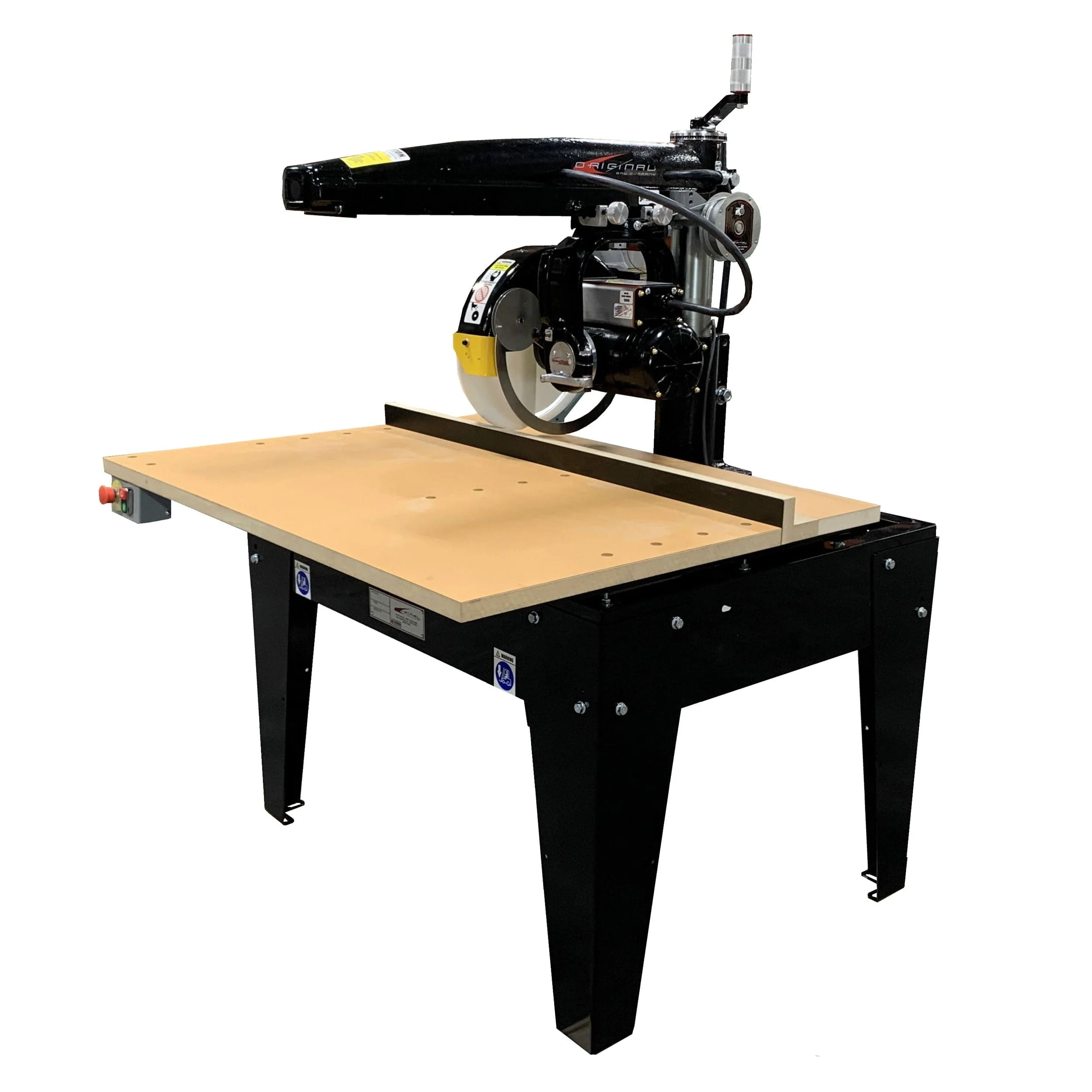 Radial Arm Saw with 16″ Blade and Crosscut – 5 HP 3 PH 208/230V