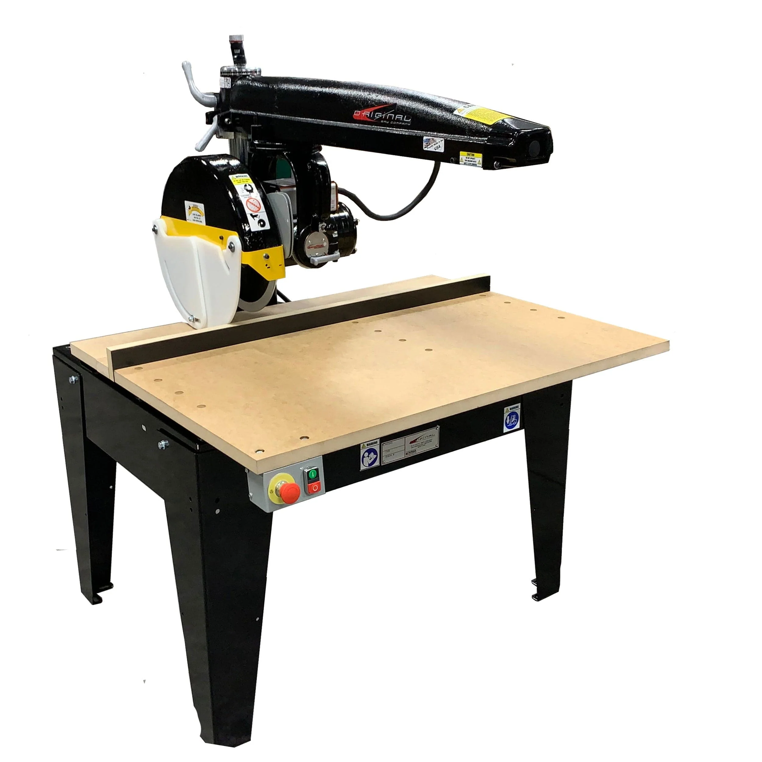 Radial Arm Saw with 16″ Blade and 24″ Crosscut – 5 HP 3 PH 460V