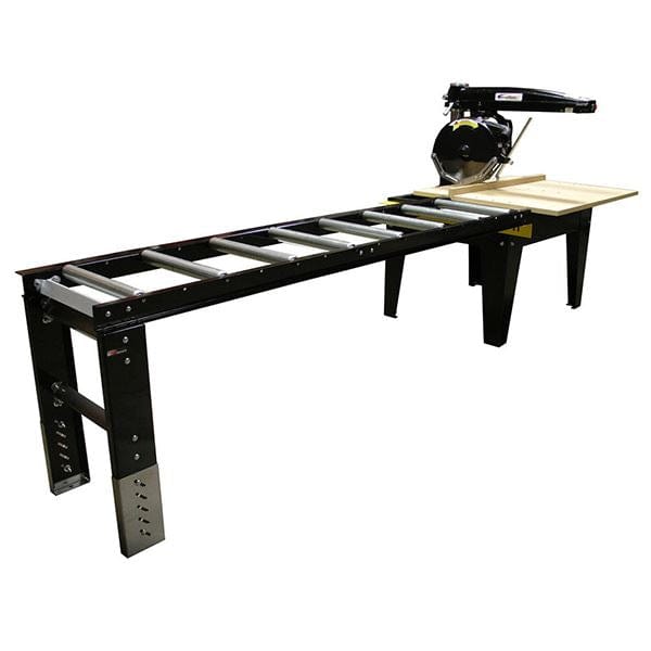 8′ x 22 Extension Table 8′ long with 8 Rollers, 22″ wide