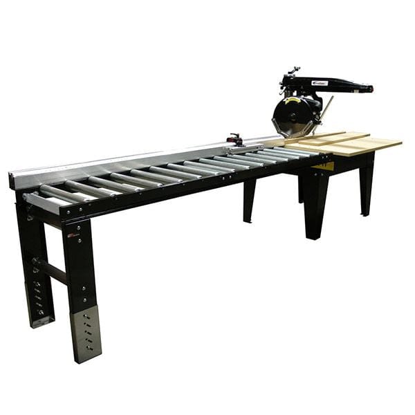 8′ x 22 Extension Table with 15 Rollers