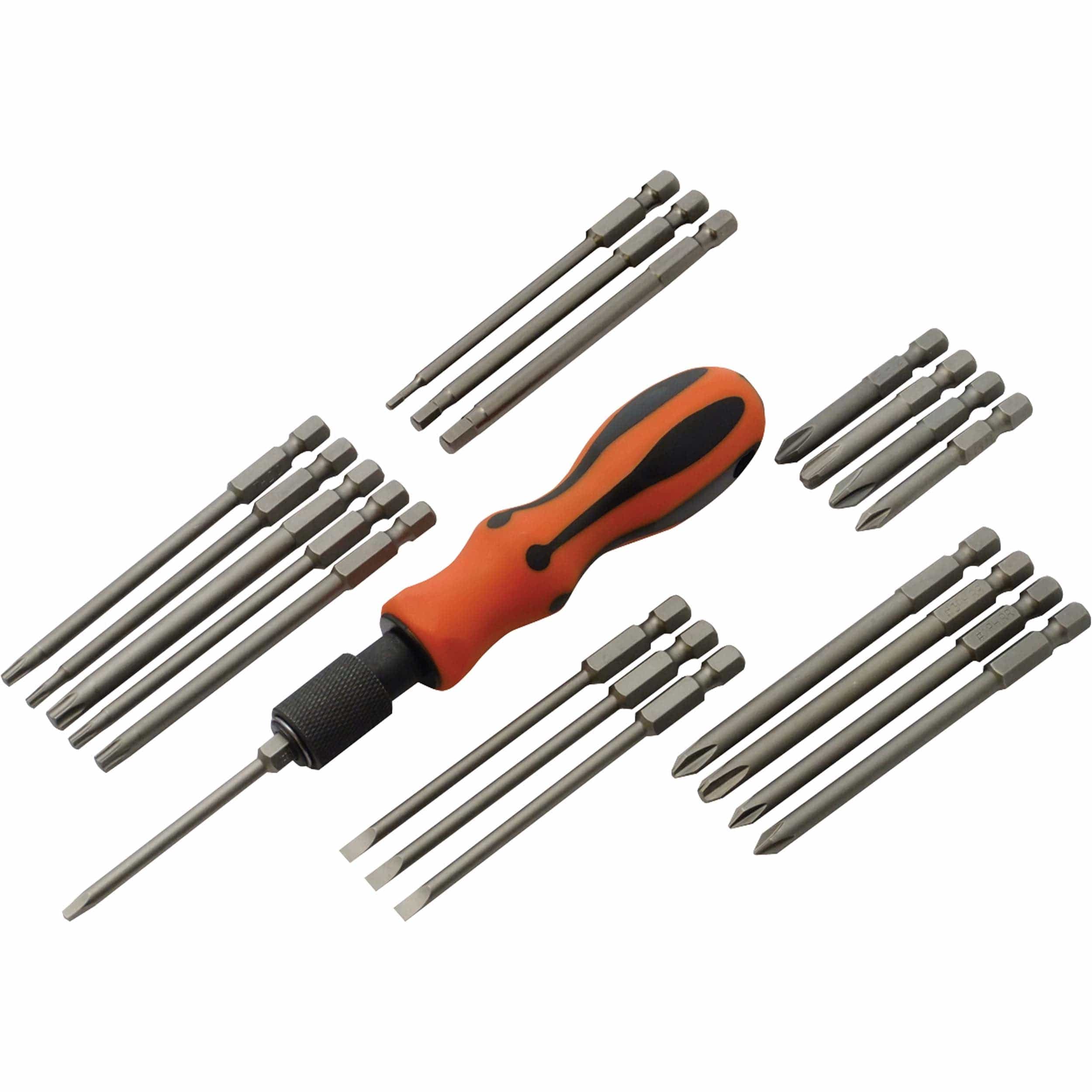 Screwdriver Set With Removable Bits with Comfort Grip Handles, 21pc - Image 1