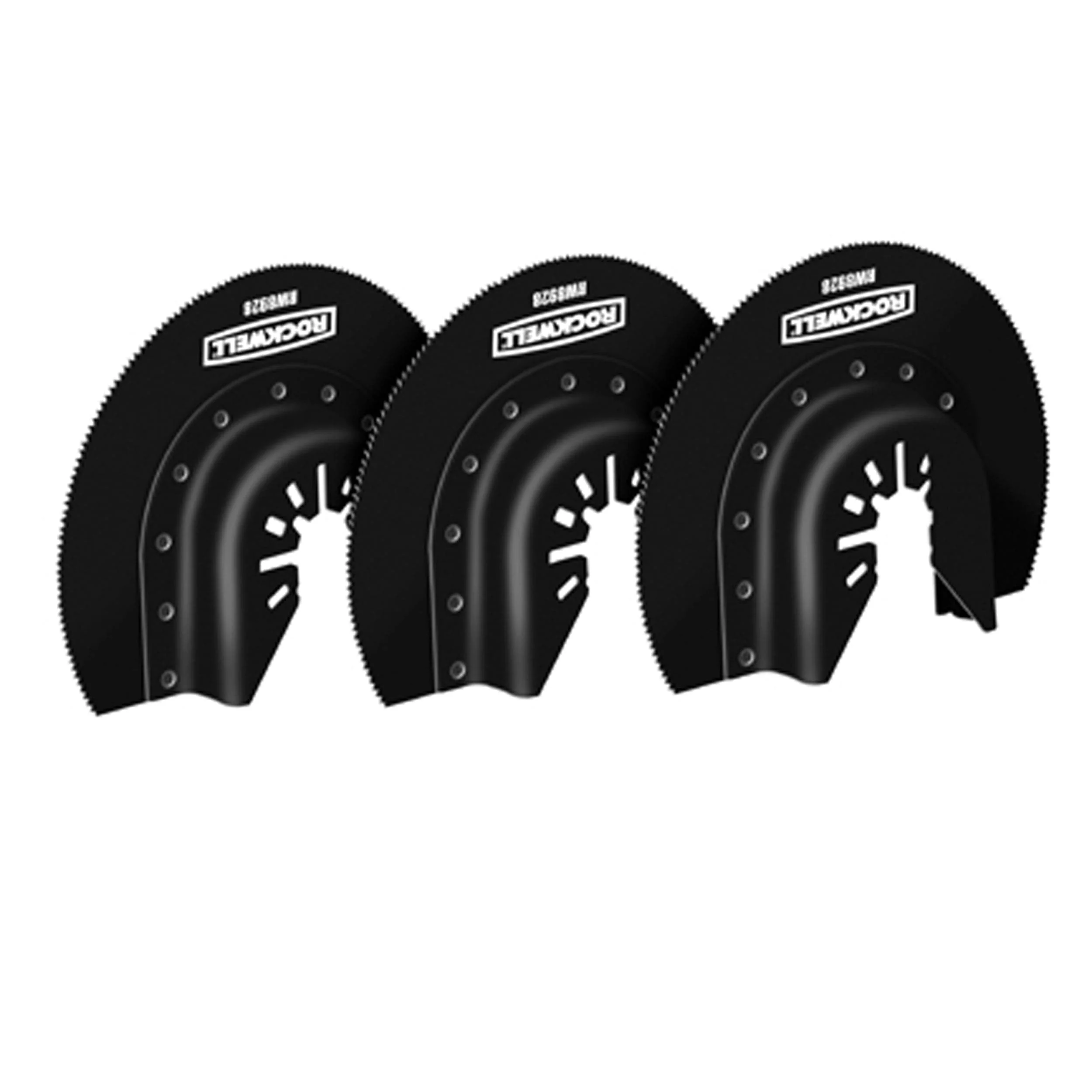 Sonicrafter 3-1/8" HSS Semicircle Saw Blade, 3 Pack - Image 1