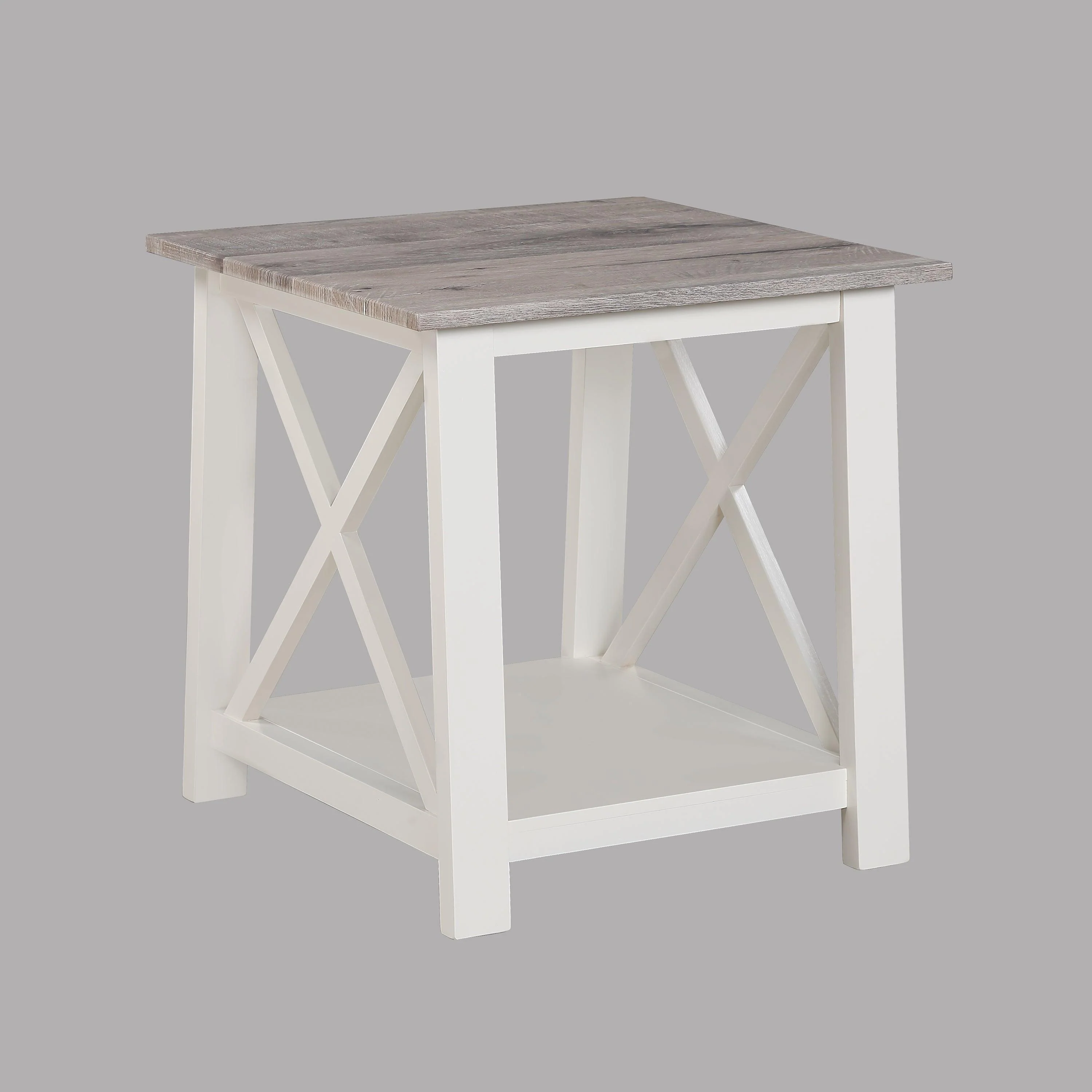 Thelma Beige Gray Coffee Table Set - Image 3