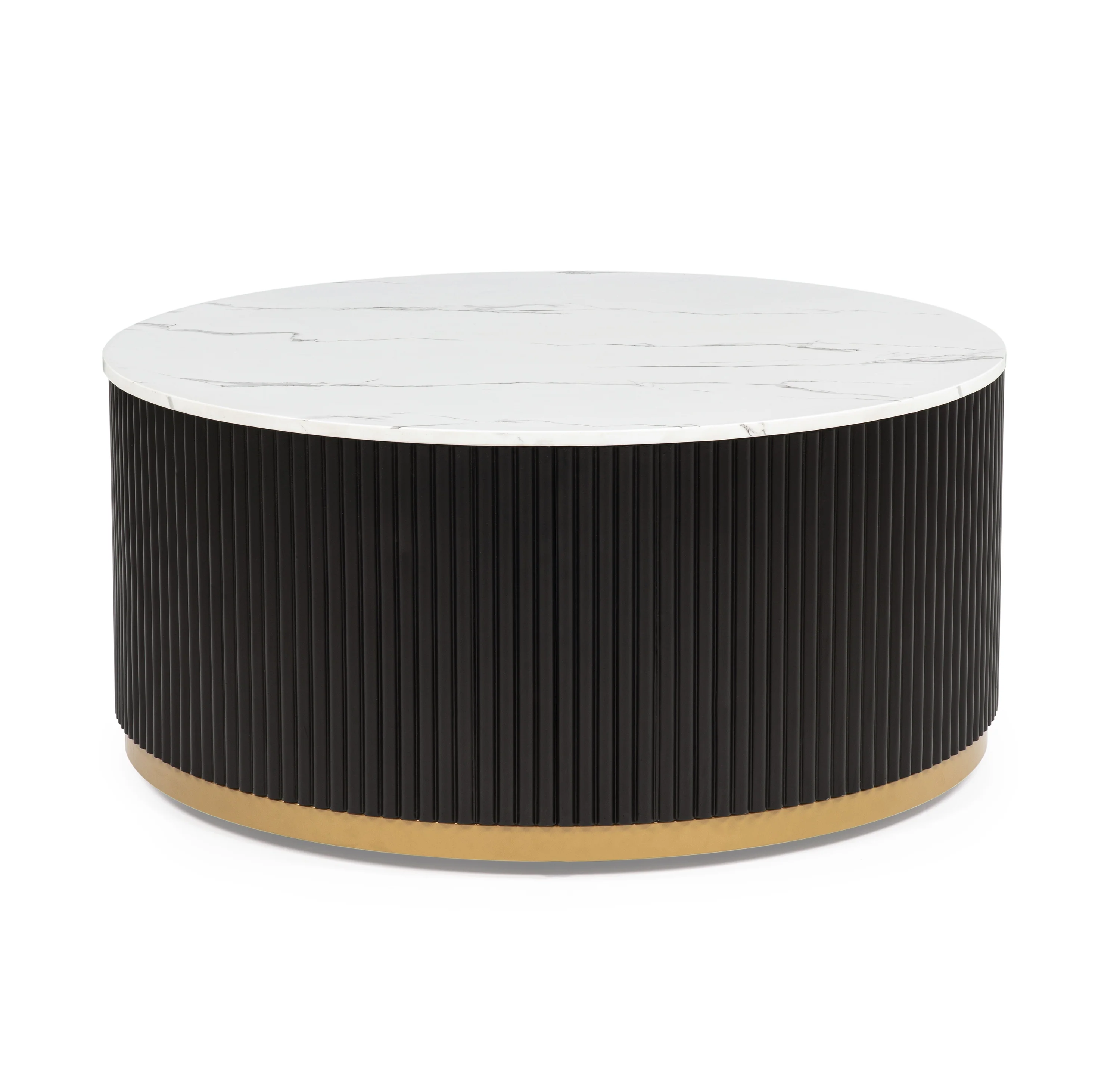 Kara Black Coffee Table Set - Image 2