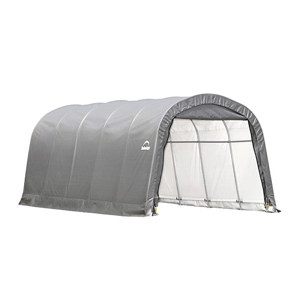 Garage-in-a-Box 12' x 20' x 8', RoundTop Style, Gray - Image 1