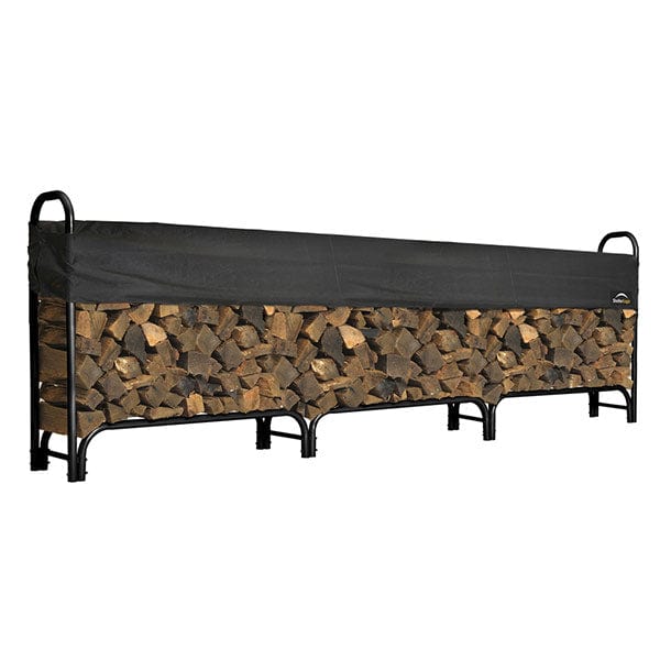 Firewood Rack-in-a-Box Heavy Duty with Cover, 12′